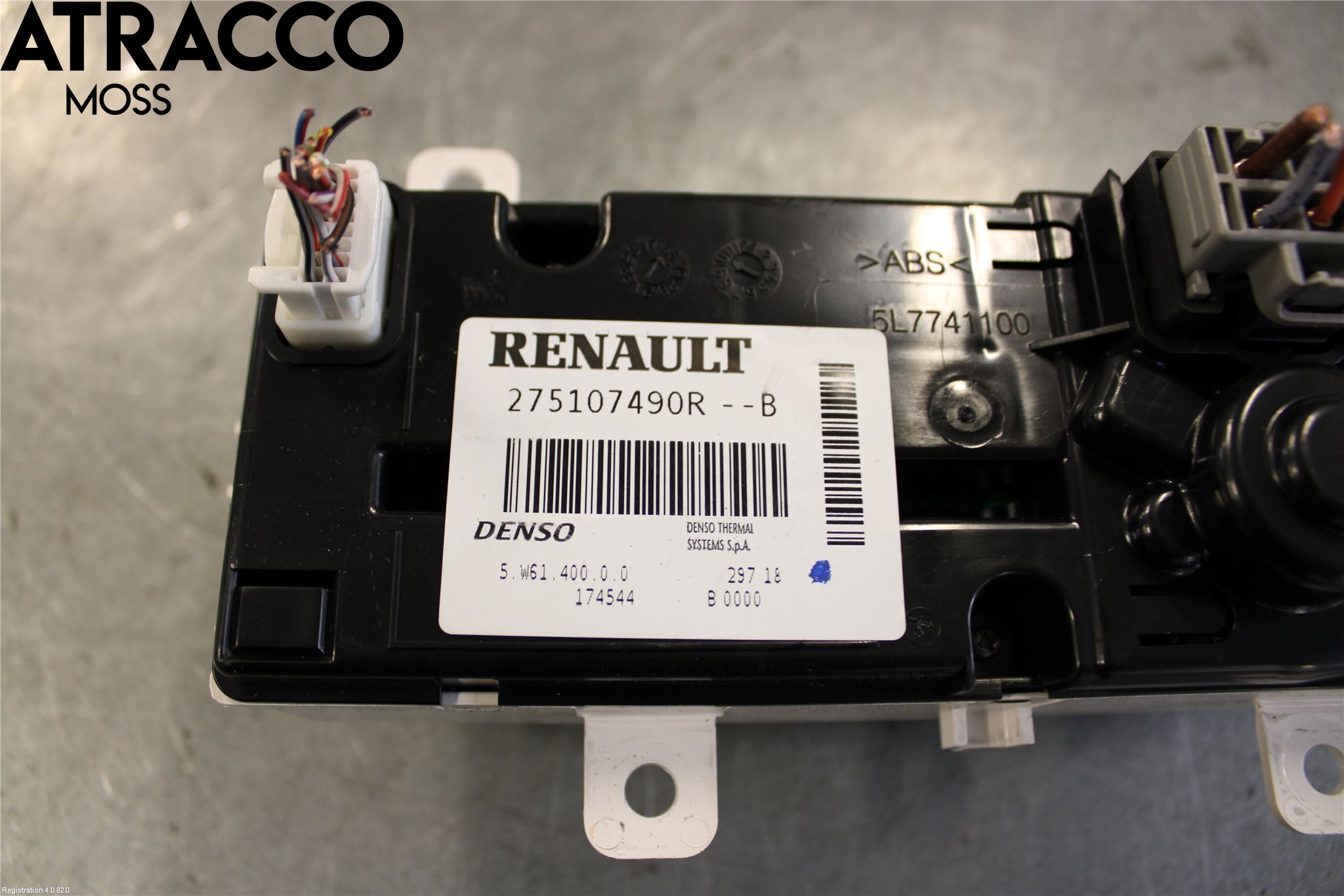 Renault MASTER III 15-20 Varme Ac Betjening-Display