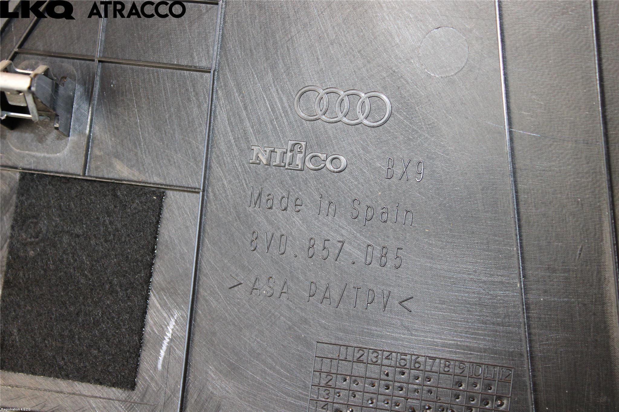 Audi A3/S3 05-13 Innr Øvrig