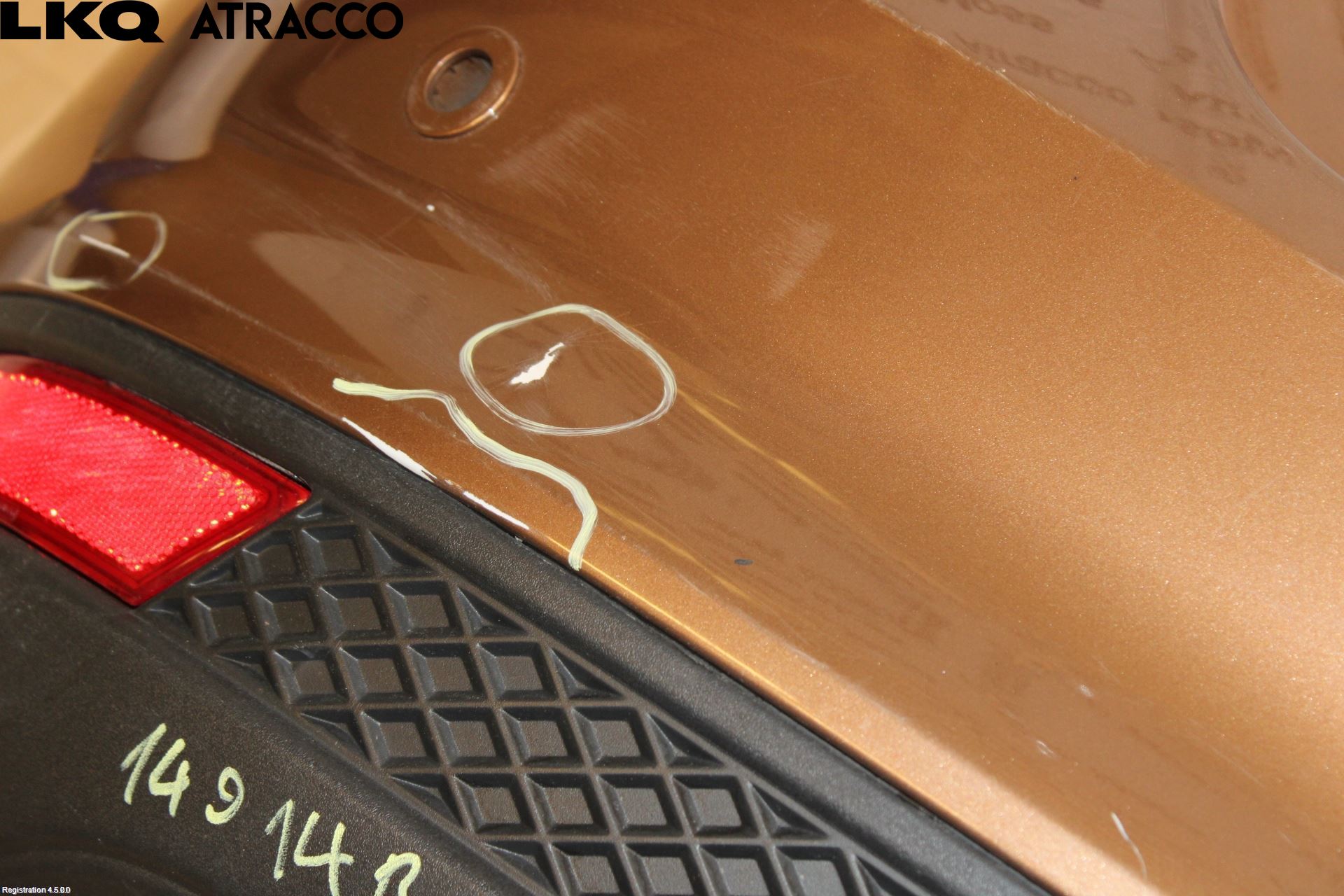 Ford FOCUS 11-14 Støtfanger Bak