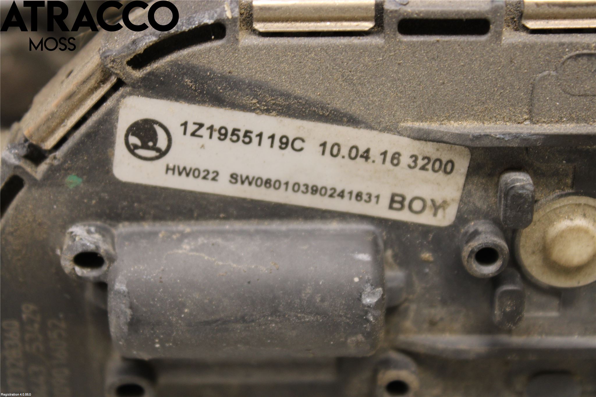 Skoda OCTAVIA (1Z) 05-13 Viskermotor Frontrute