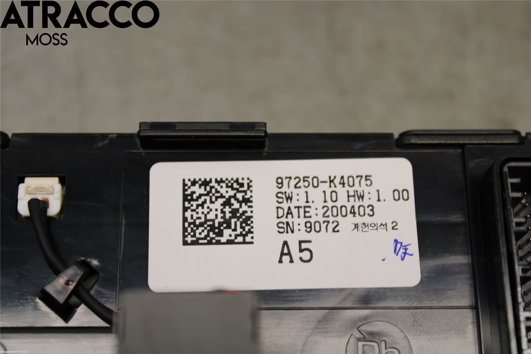 Hyundai KONA/ELECTRIC OS 18-23 Varmeapparat Panel(Regulering)