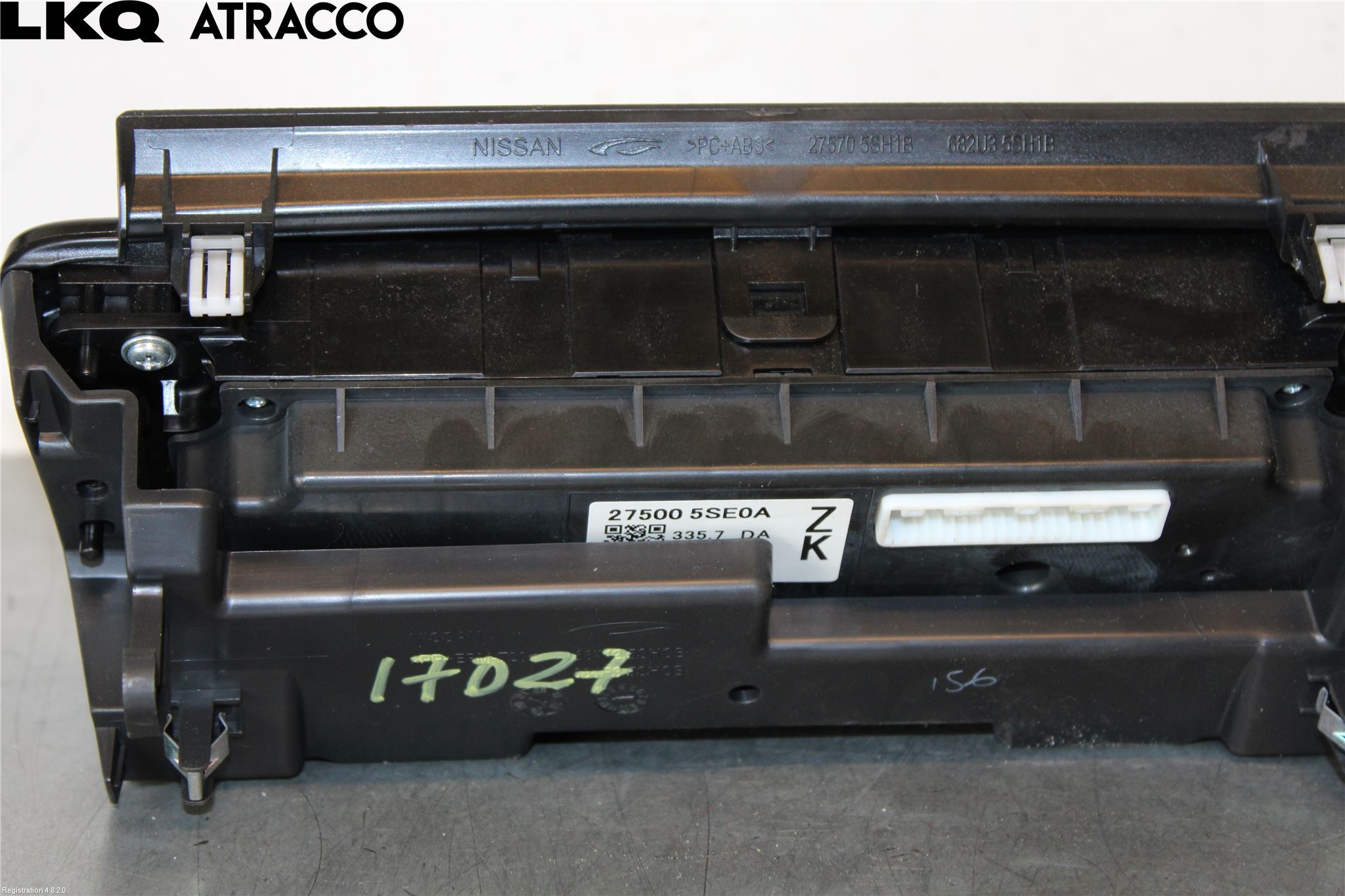 Nissan LEAF 18- Varme Ac Betjening-Display