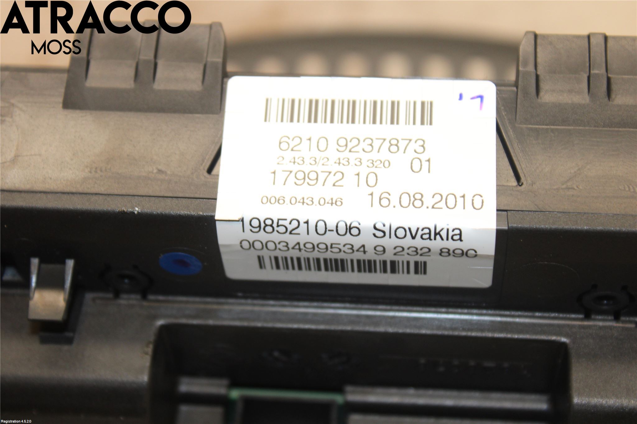 BMW X3 F25 10-17 Instr Kombinert