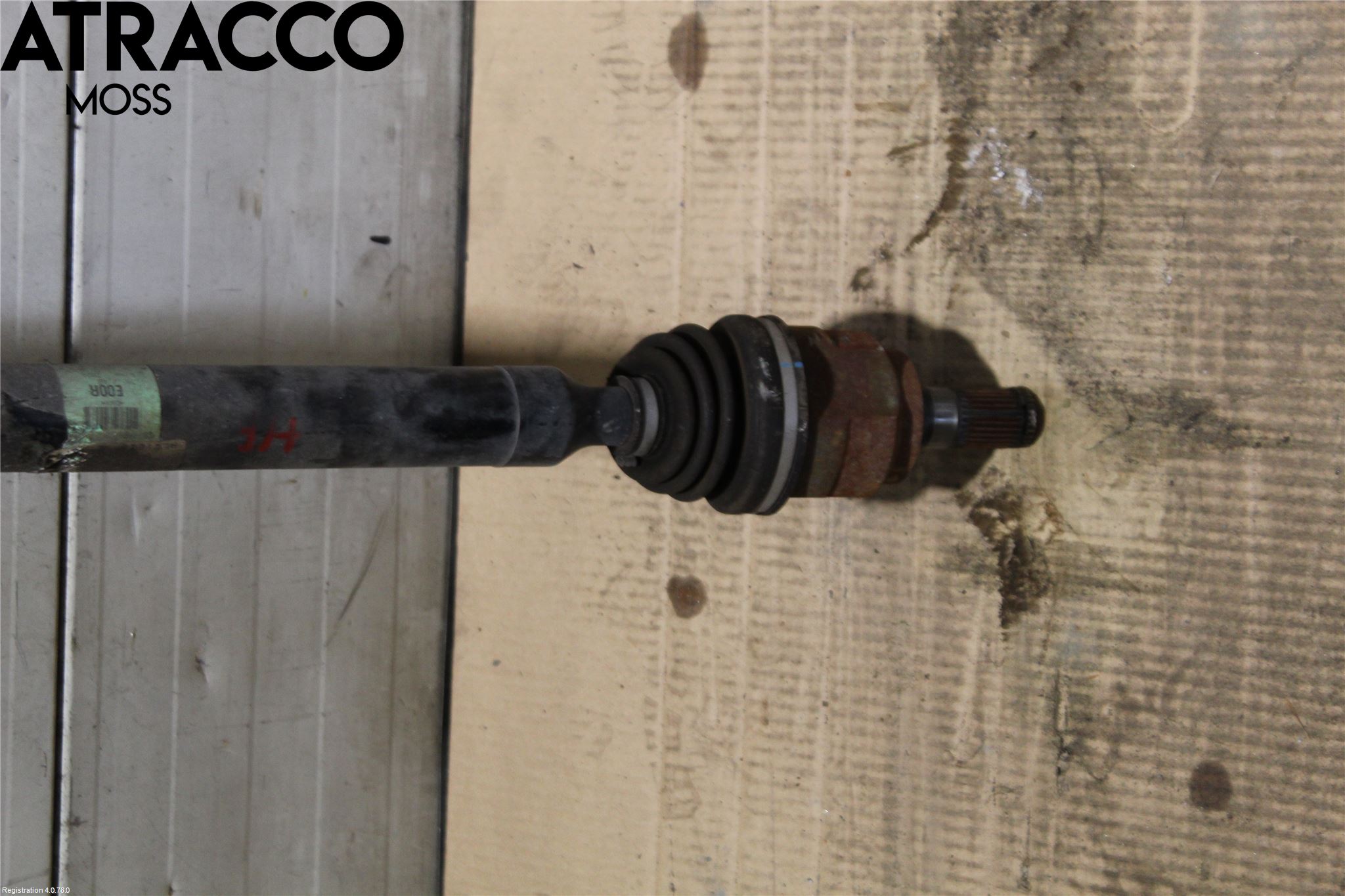 Kia SOUL 09- Drivaksel Foran Kompl Høyre