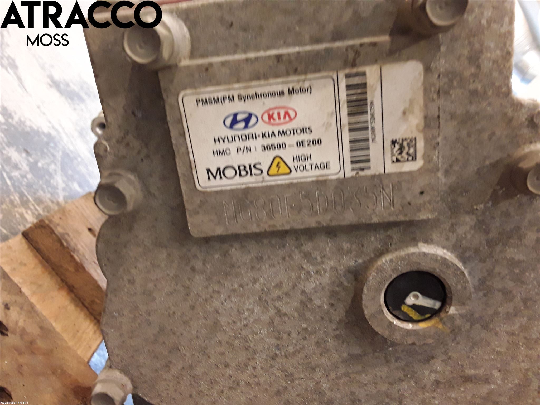 Kia SOUL 09- Motor Elektrisk Fram