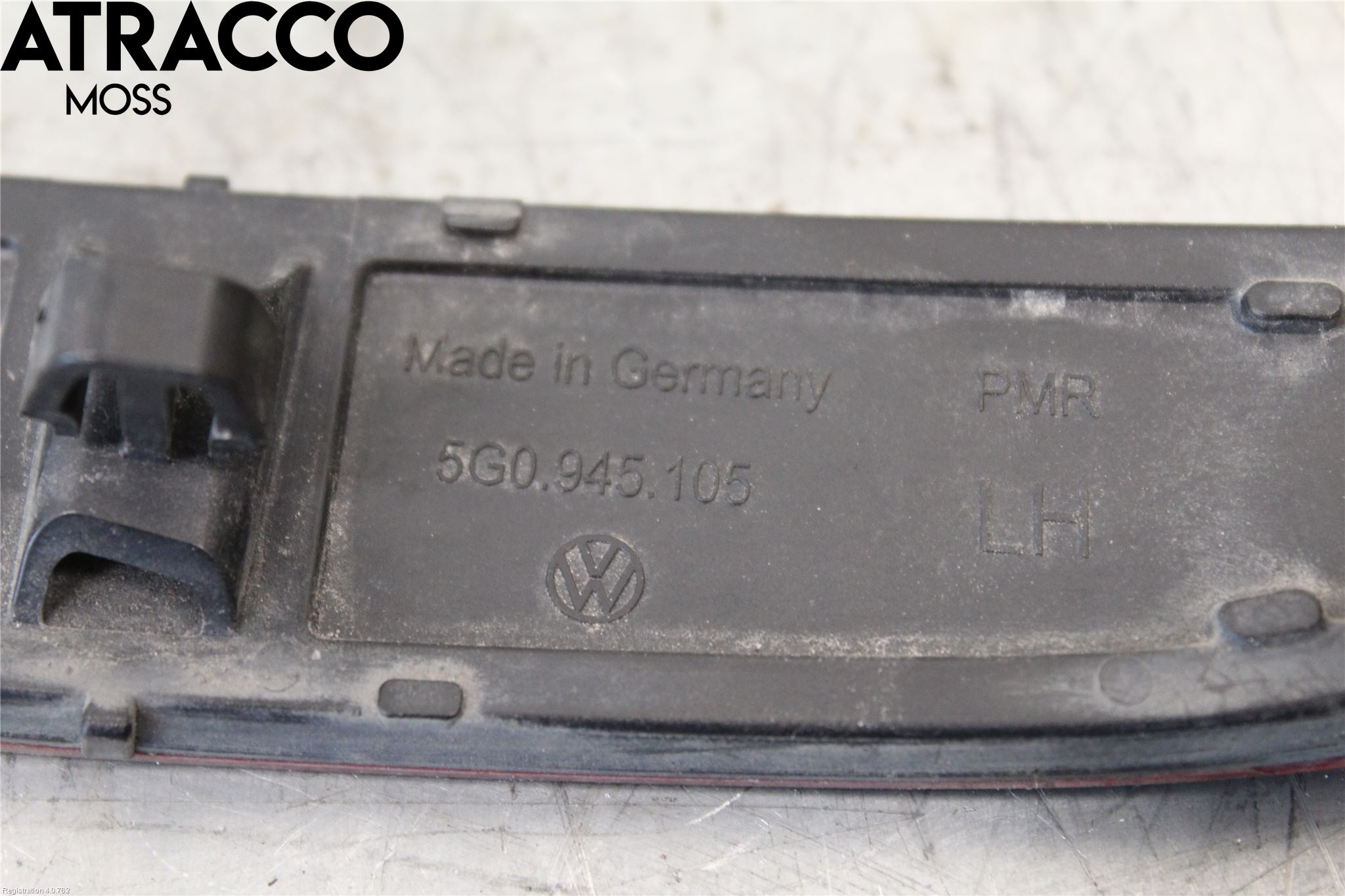 Volkswagen VW GOLF / E-GOLF VII 13-20 Refleks Bak