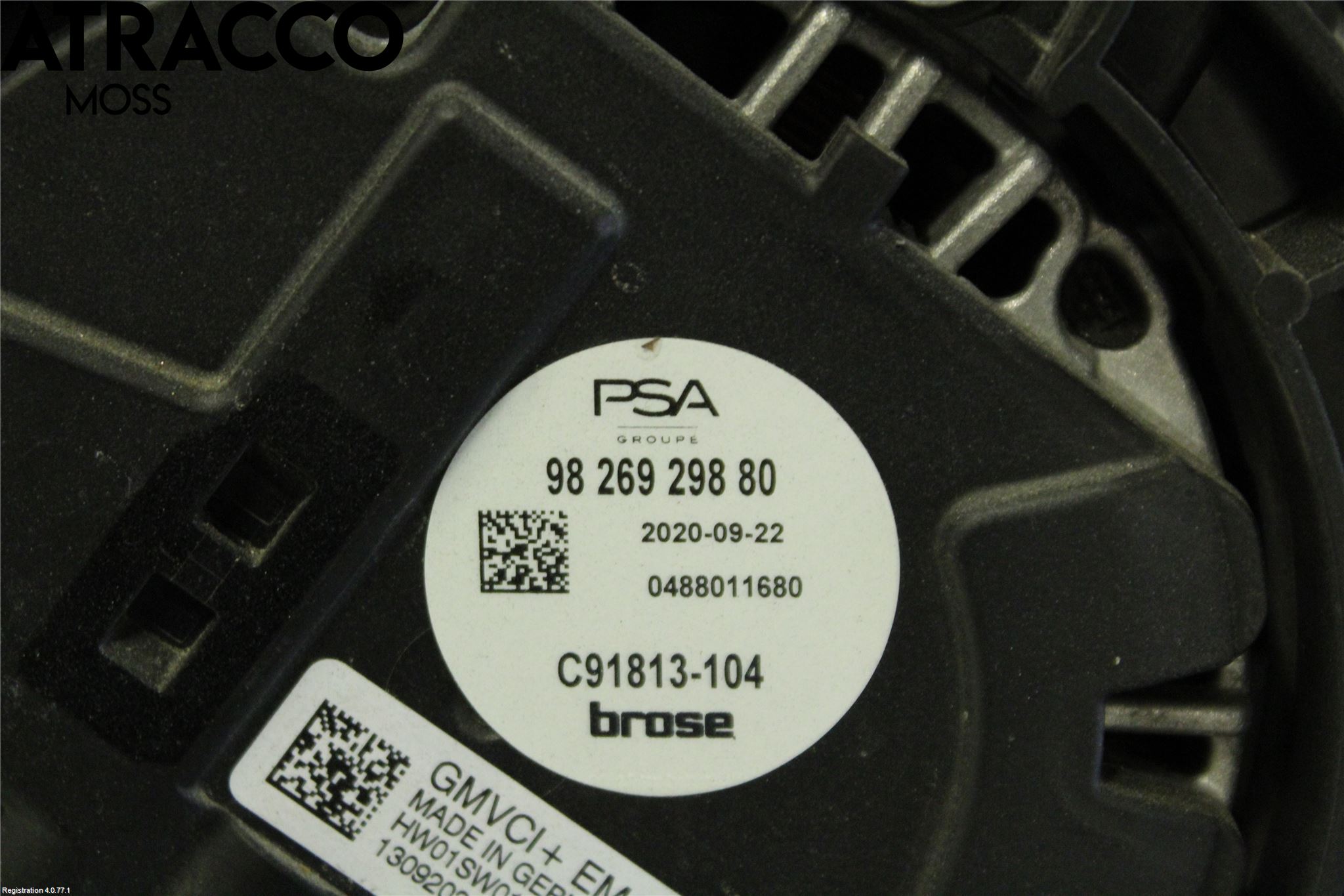 Peugeot 2008/E-2008 20- Kjølevifte Elektrisk