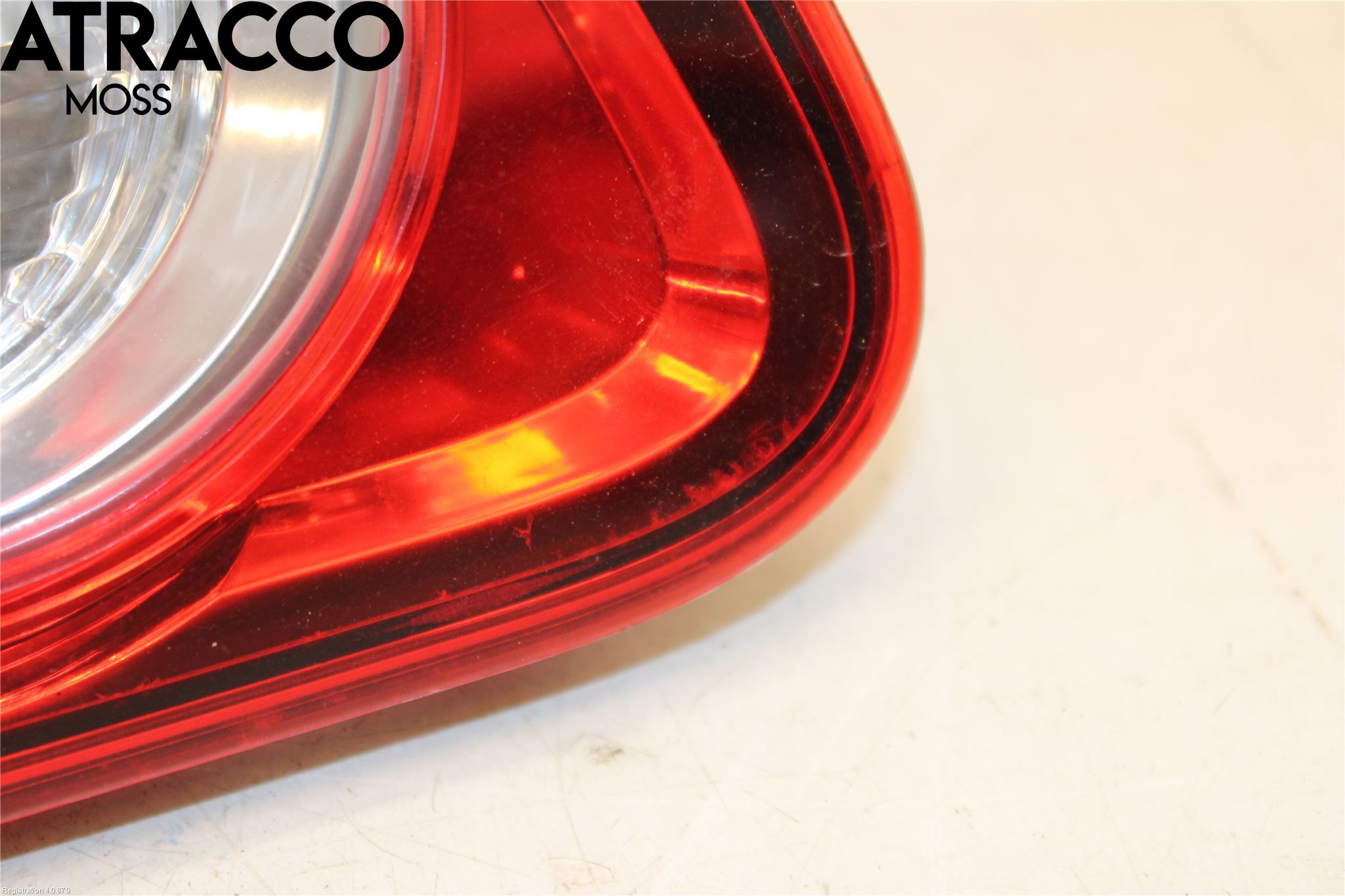 Nissan QASHQAI   07-10 Baklykt Venstre  På Luke(Indre