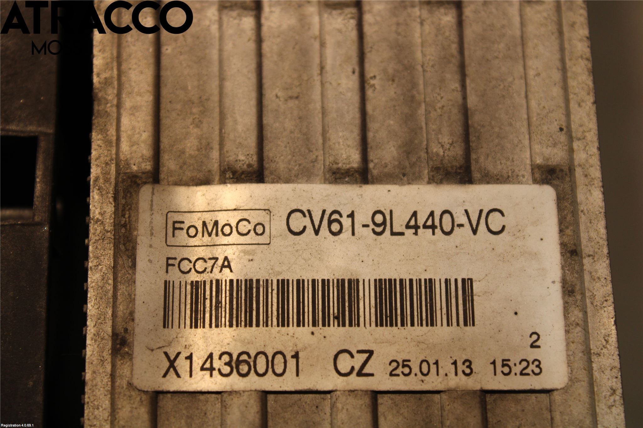 Ford FOCUS 11-14 Intercooler Radiator