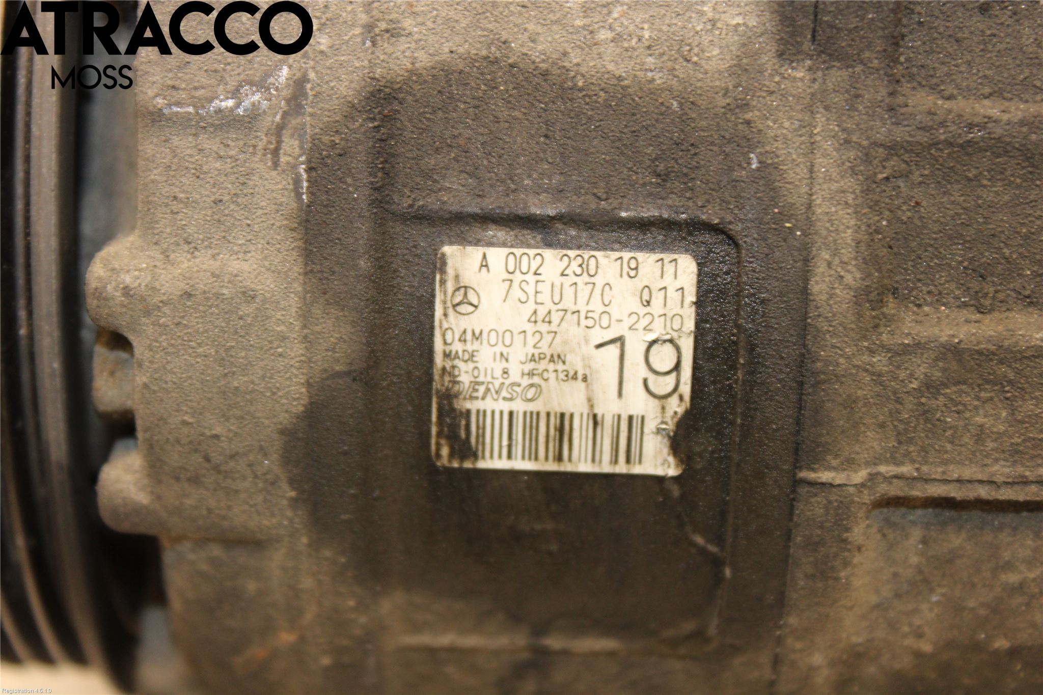 Mercedes-Benz MB SPRINTER (W906) 06-18 Varme Ac Kompressor