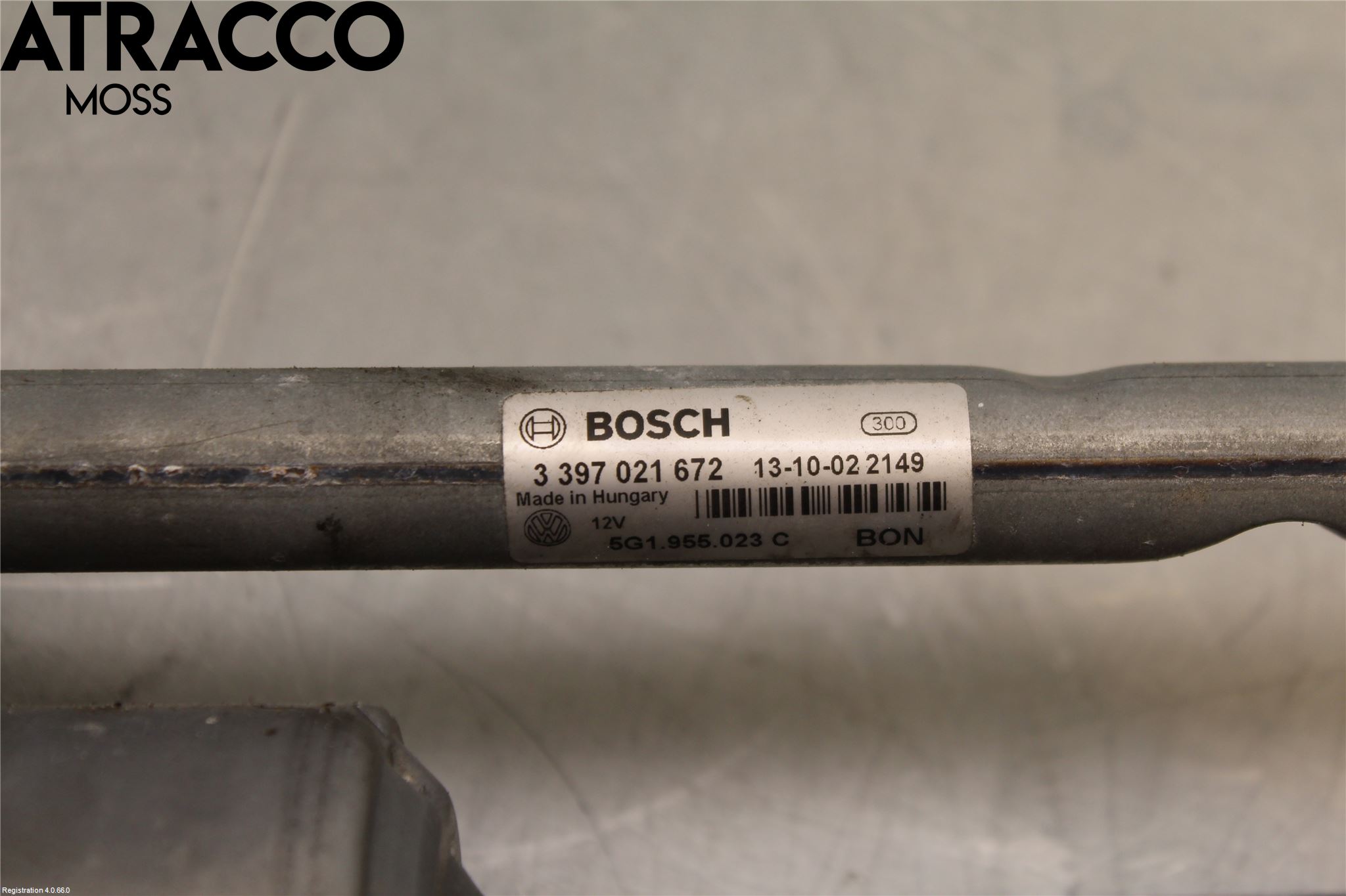 Volkswagen VW GOLF / E-GOLF VII 13-20 Viskermotor Frontrute