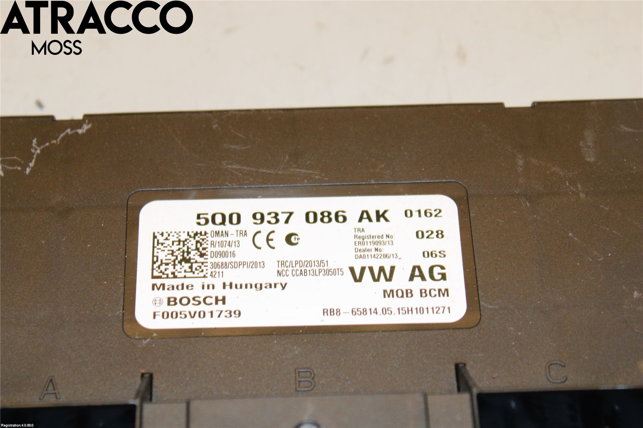 Volkswagen VW PASSAT 15-19 Styreenhet Klima