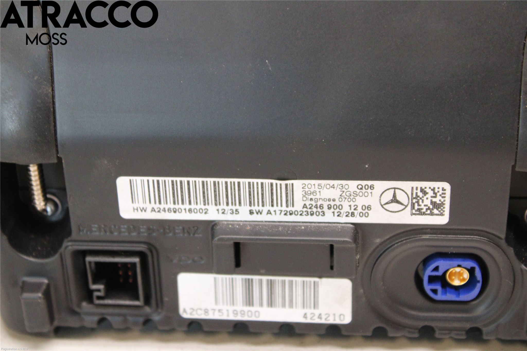 Mercedes-Benz MB GLA-KLASS (X156) 13-20 Multifunktionsdisplay