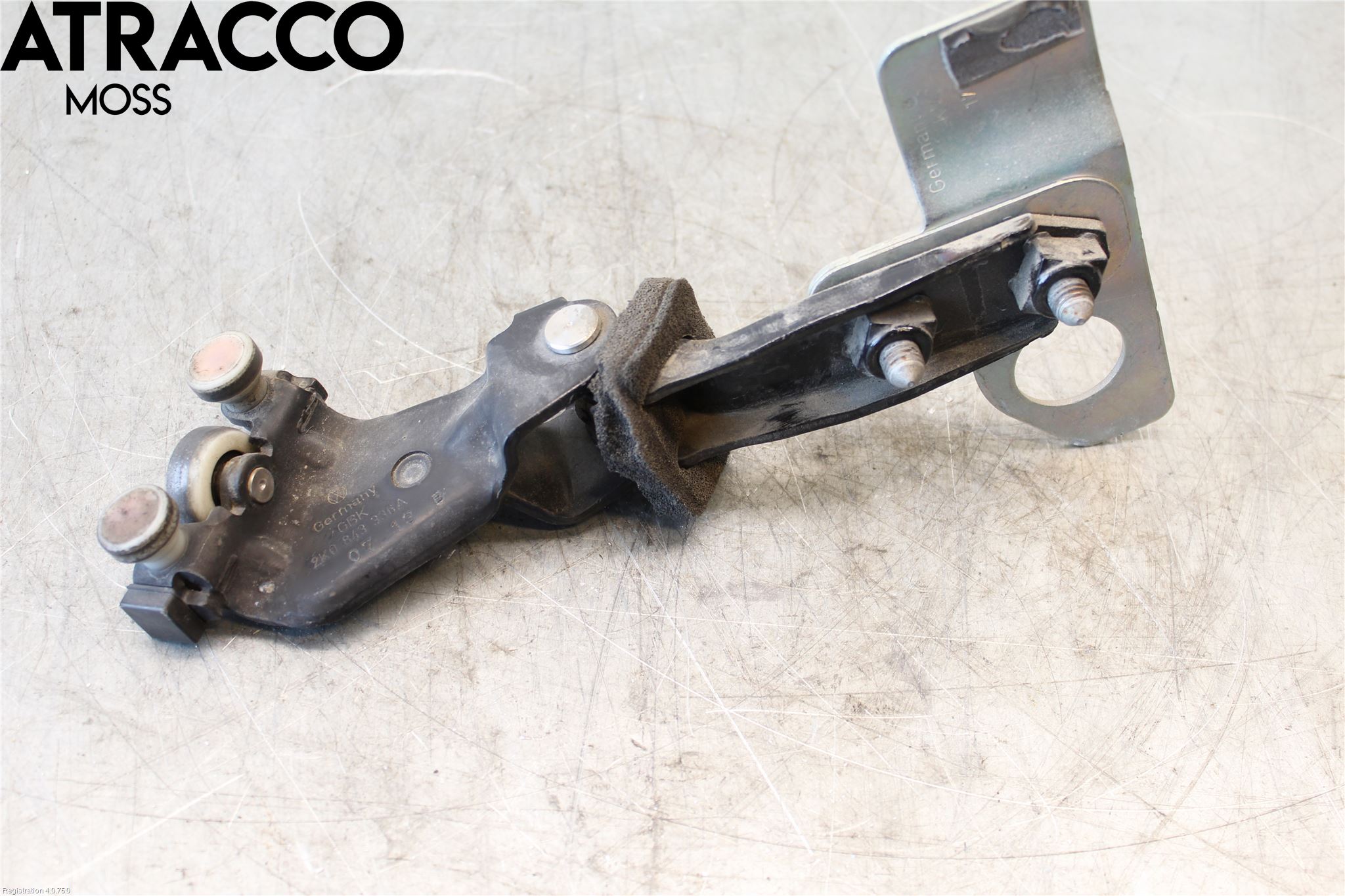 Volkswagen VW CADDY 11-15 Skyvedør Hengsel Valser