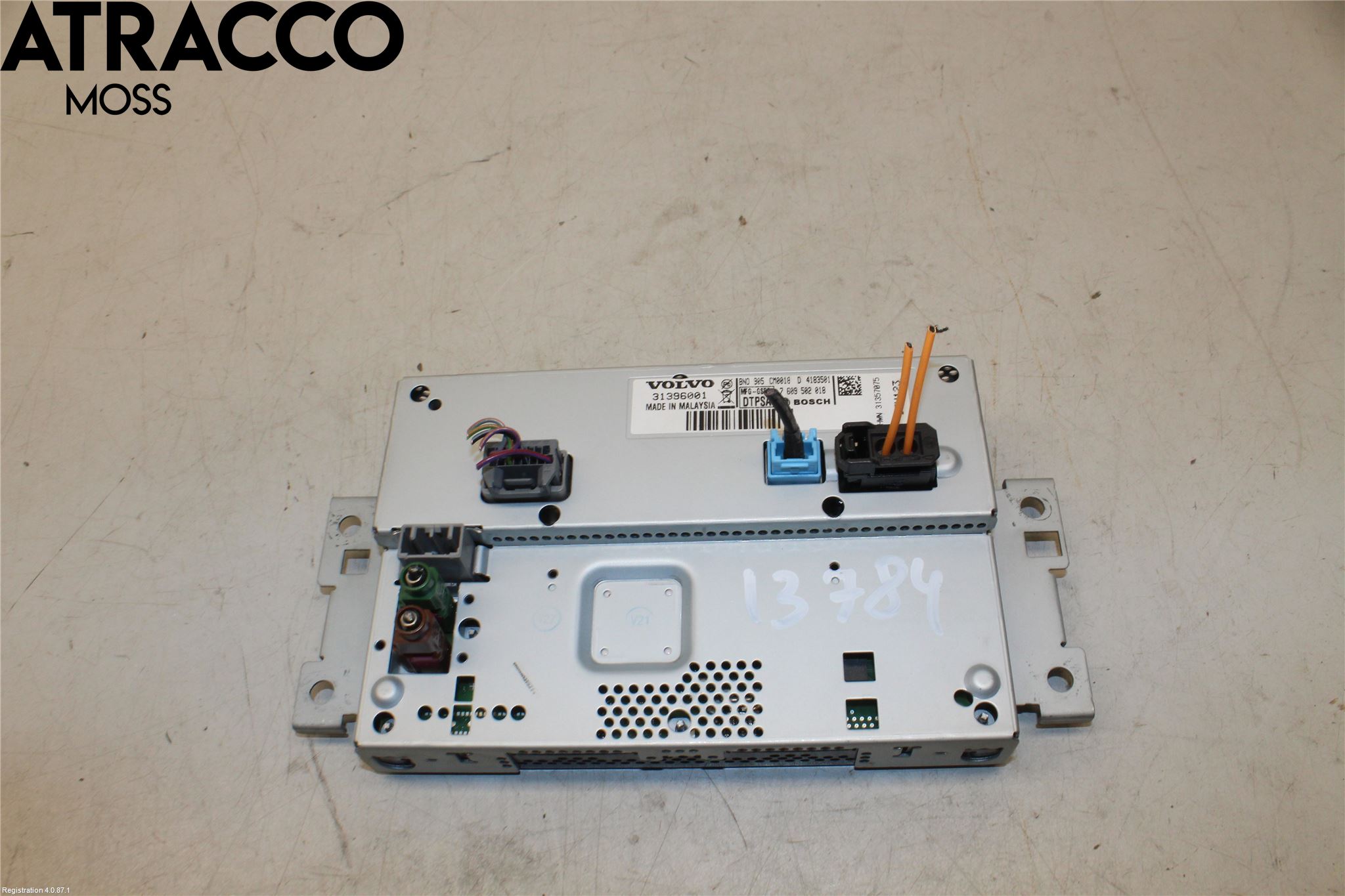 Volvo XC60 09-13 Multifunktionsdisplay