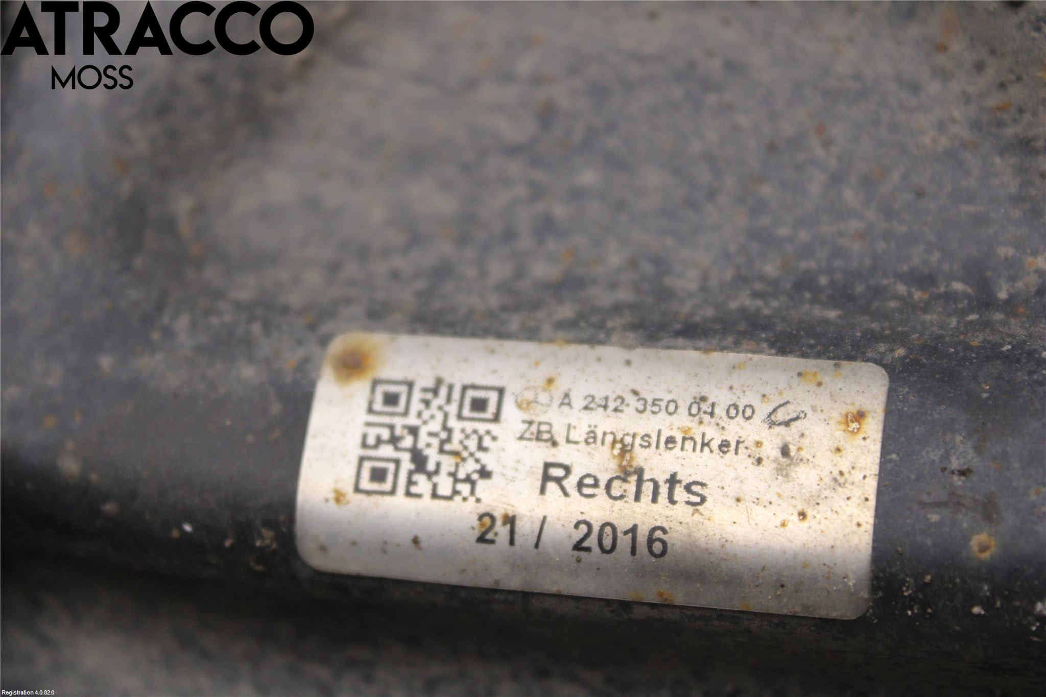 Mercedes-Benz MB B-KLASS (W246/W242) 12-19 Bærearm Bak Høyre