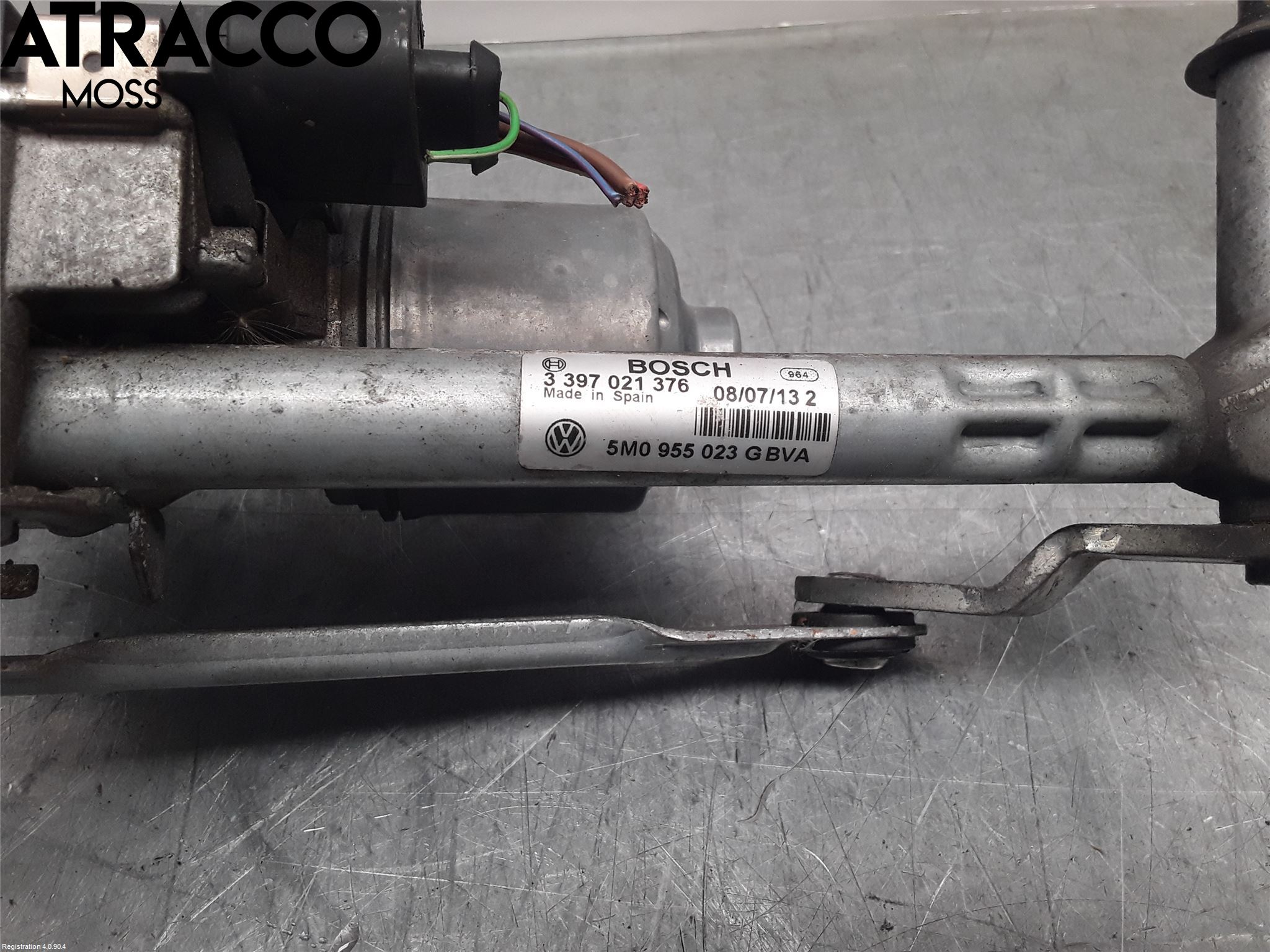 Volkswagen VW GOLF PLUS/CROSS GOLF 04-14 Viskermotor Frontrute