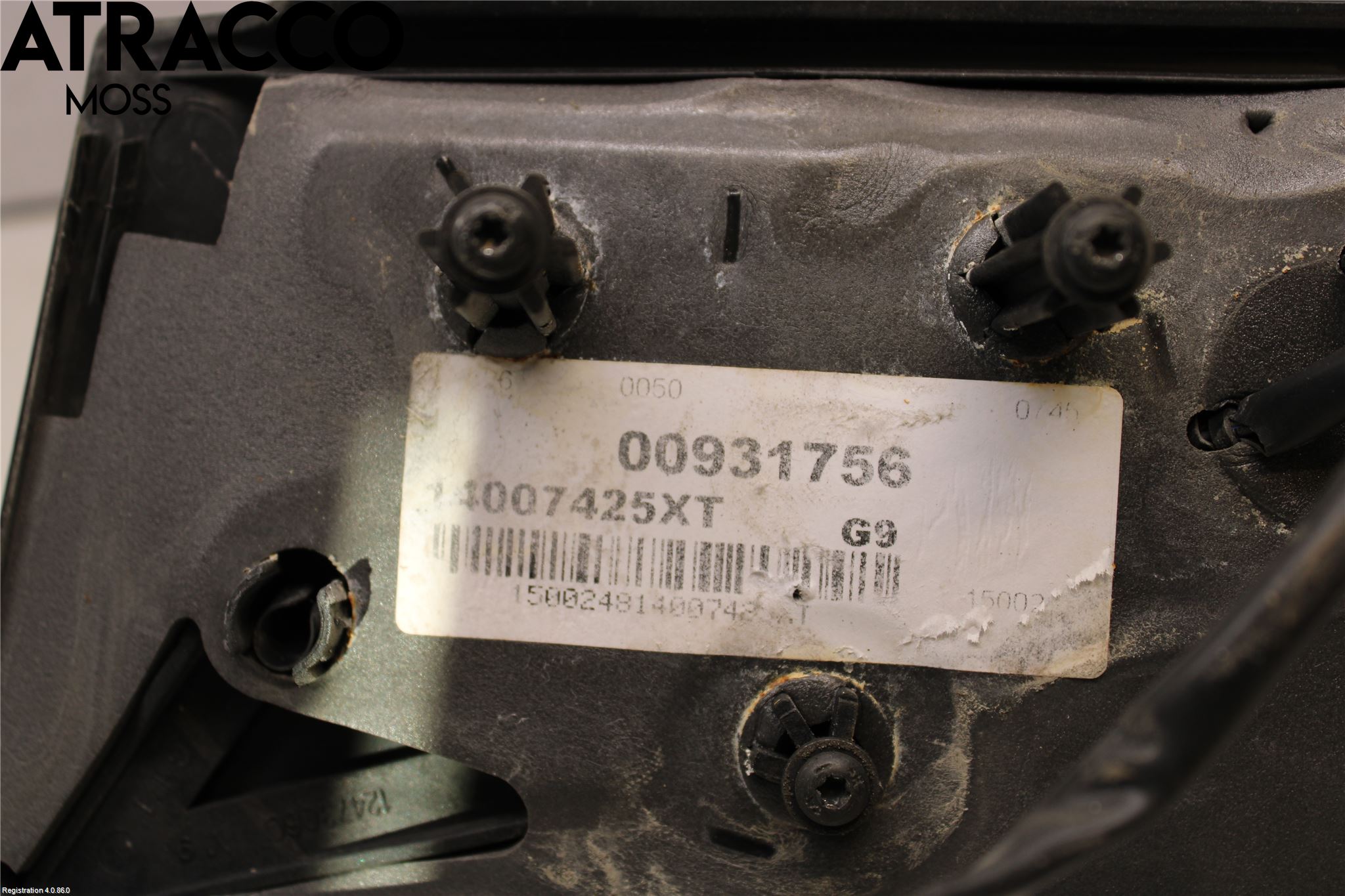 Peugeot EXPERT 15-16 Speil V M-El Justering