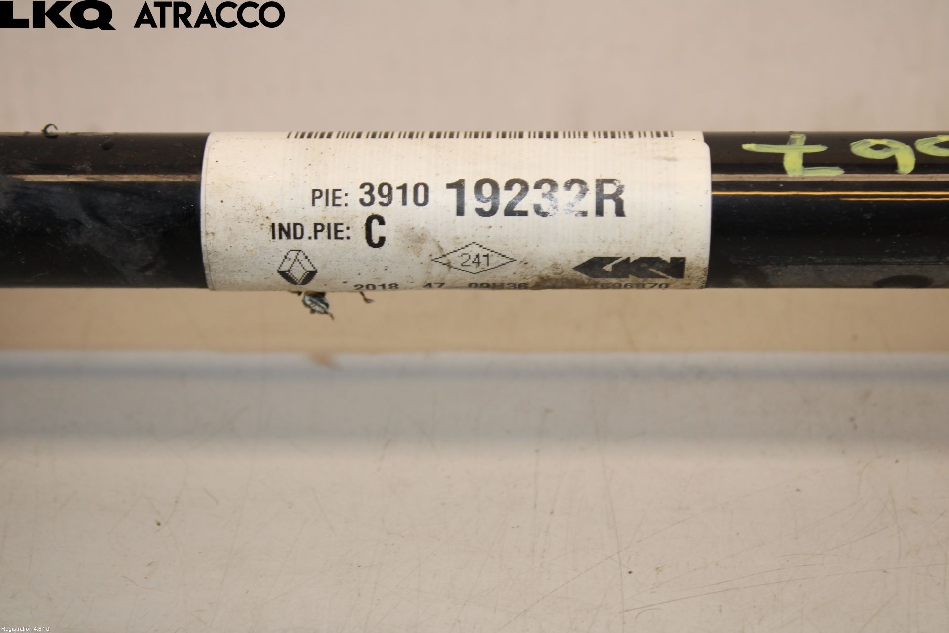 Renault ZOE/E-TECH 13- Drivaksel Foran Kompl Venstre