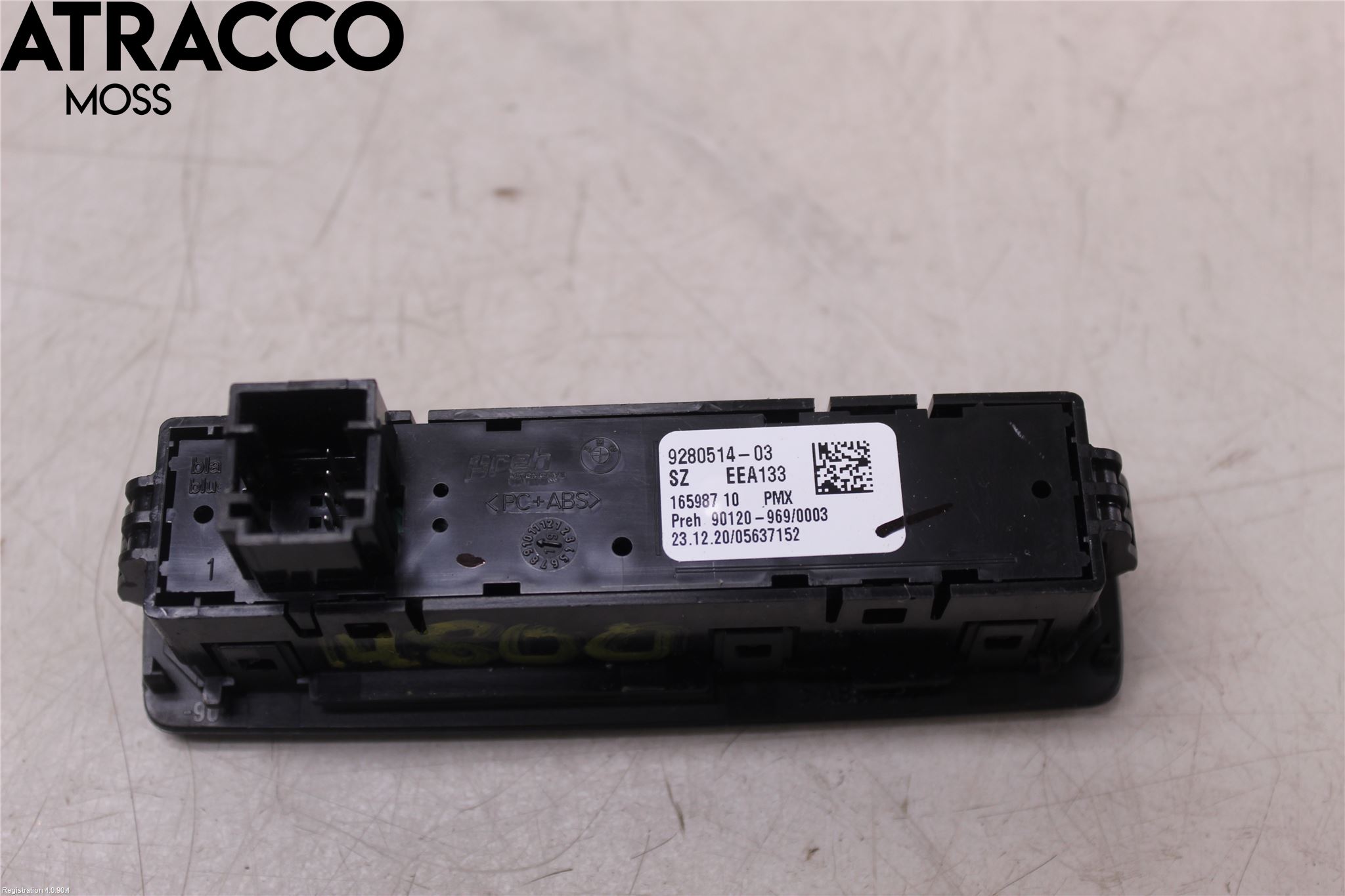 BMW i3 I01 13-22 Strömställare Parkeringshjälp