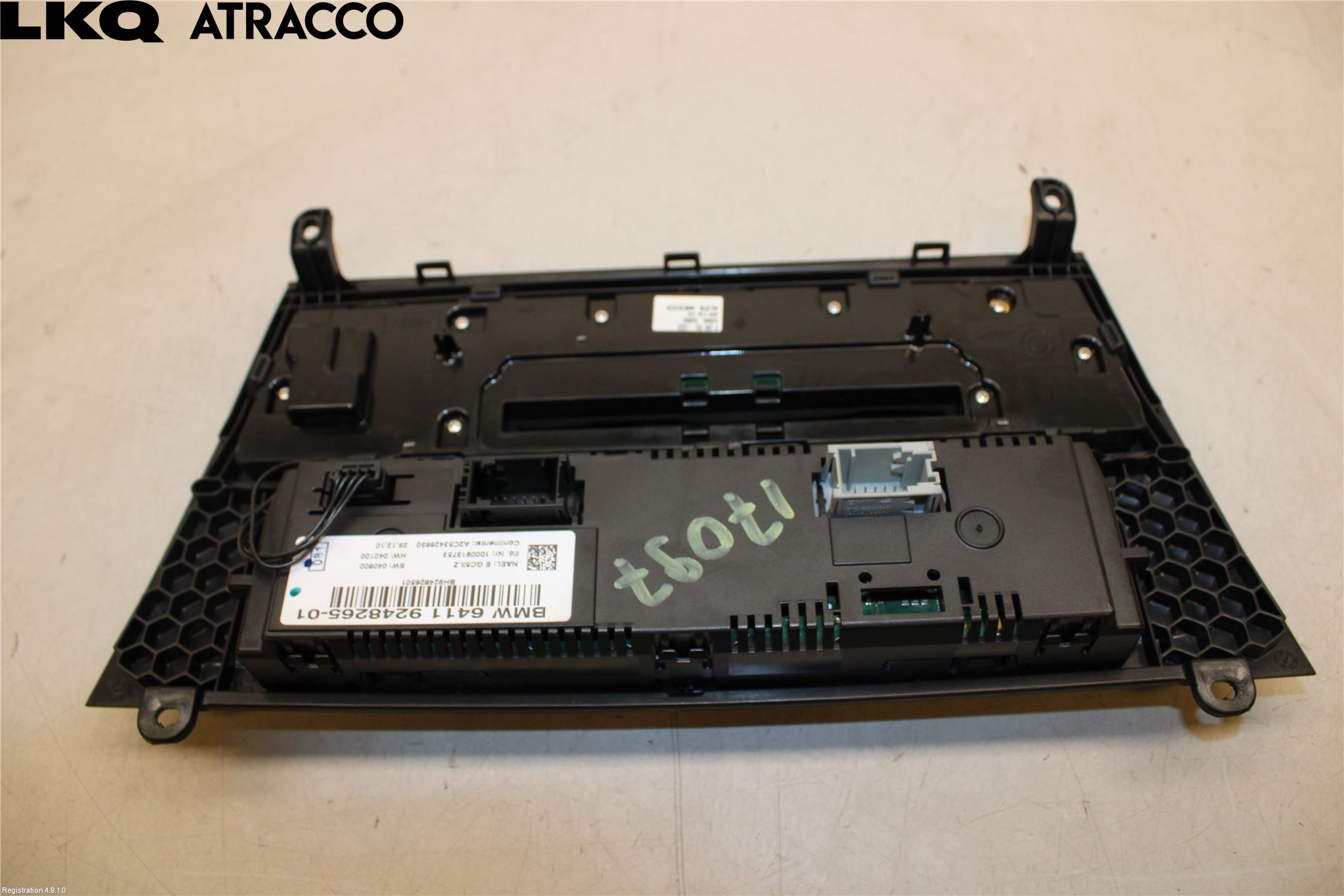 BMW X3 F25 10-17 Varme Ac Betjening-Display