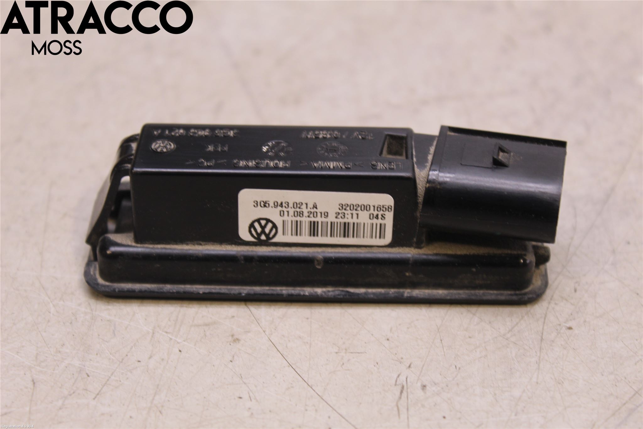 Volkswagen VW GOLF / E-GOLF VII 13-20 Skilt Belysning