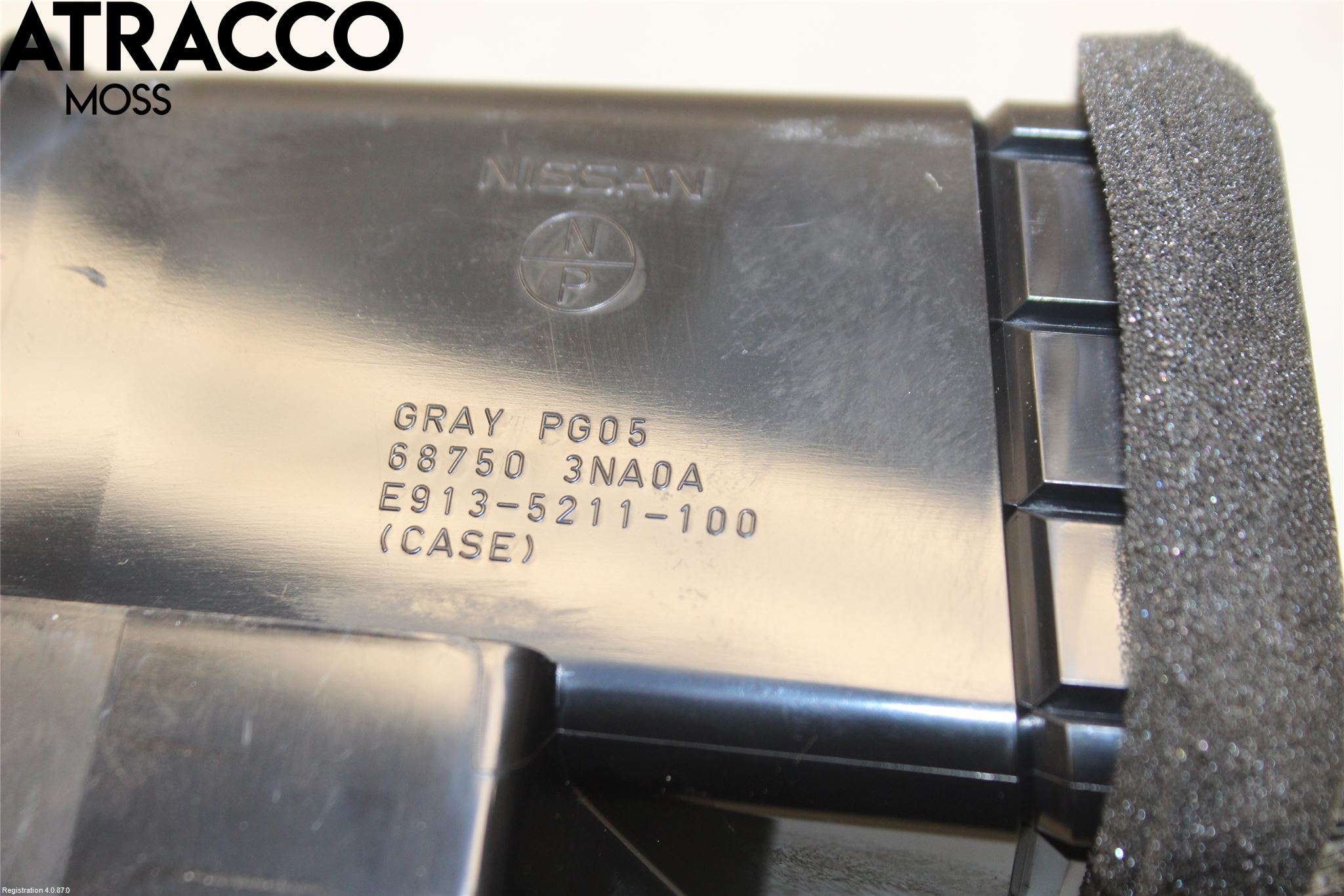 Nissan LEAF 11-17 Dashbord Kanal - Dyse