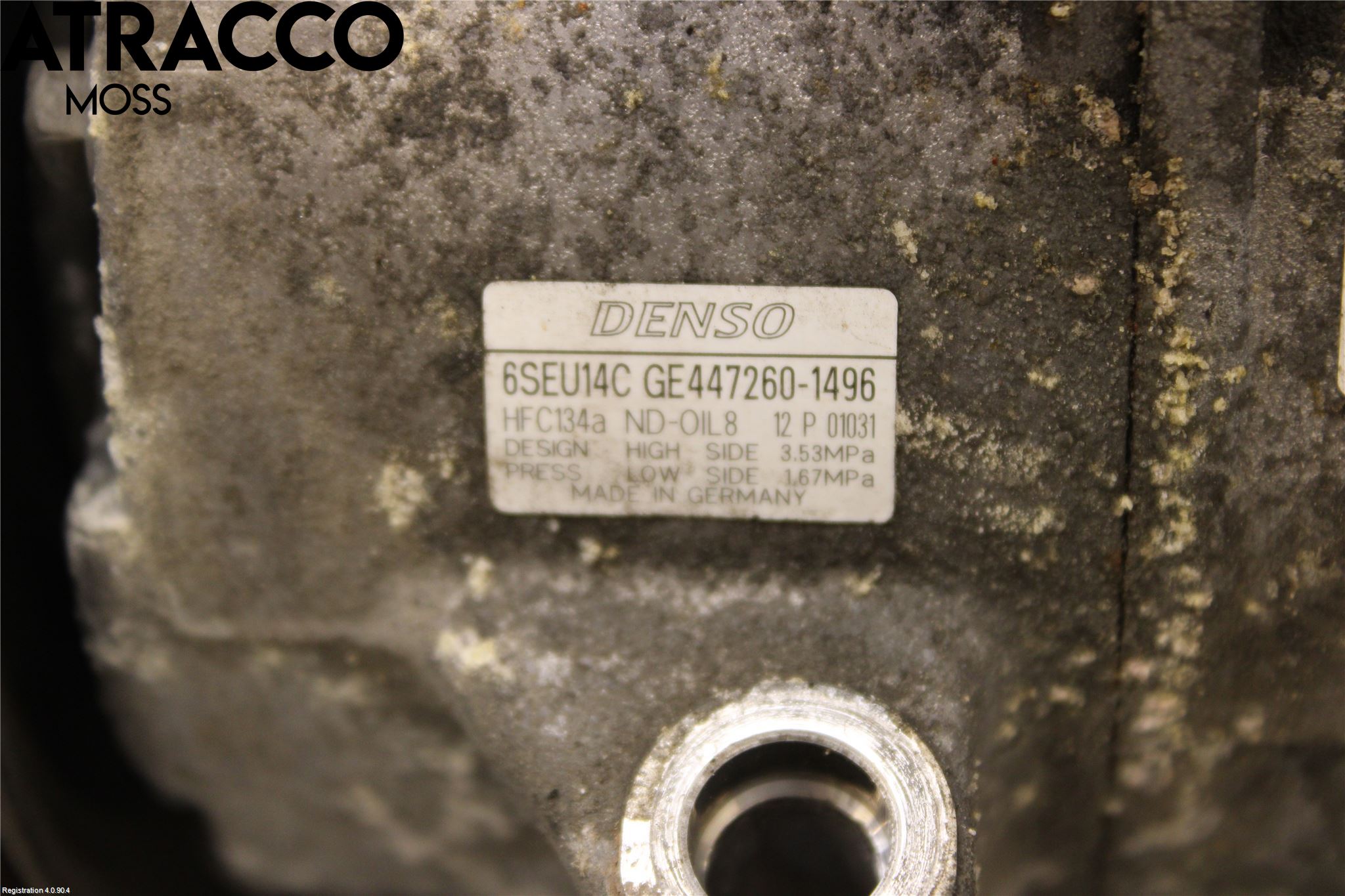 Toyota AVENSIS 09-15 Varme Ac Kompressor