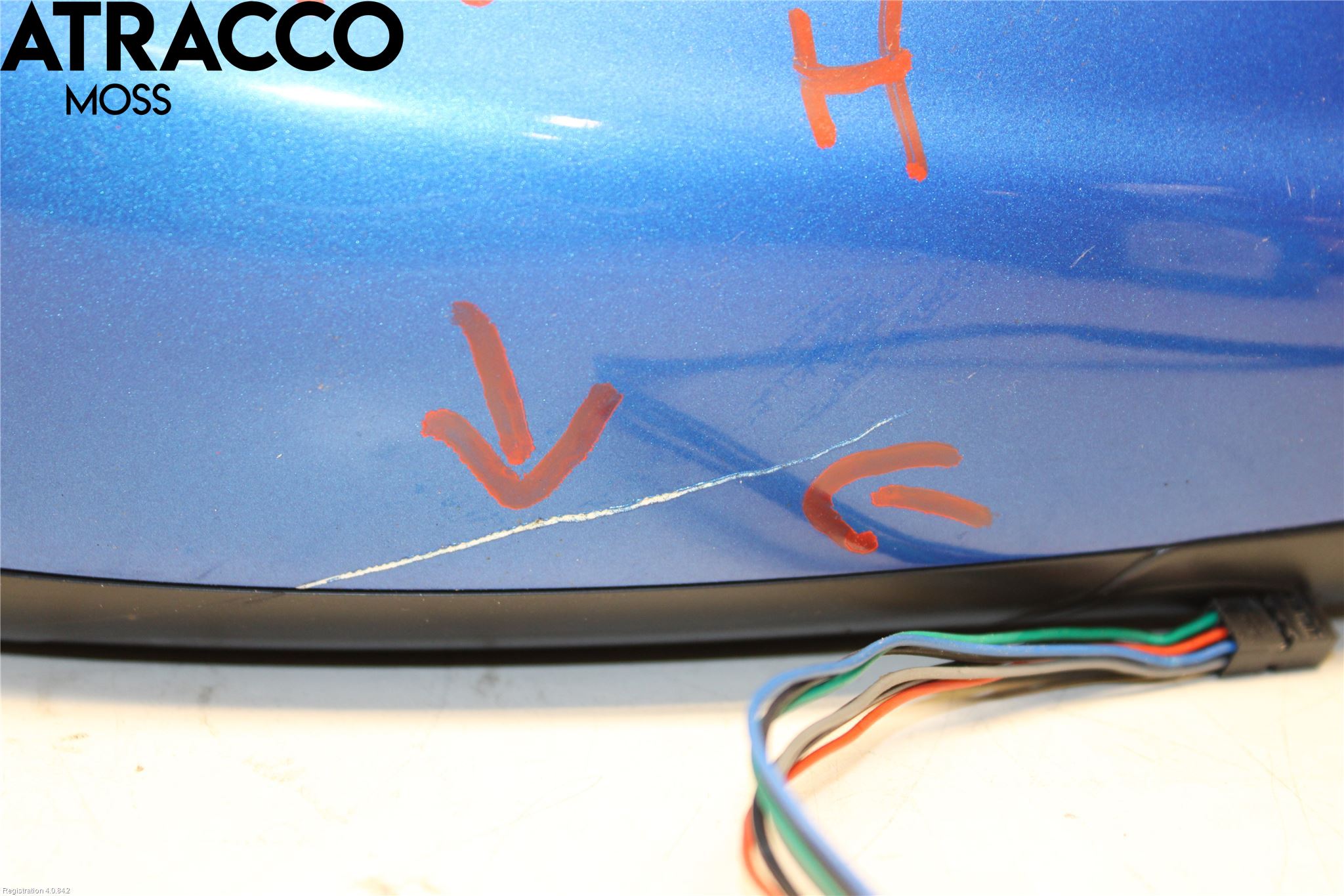 Peugeot 307     01-05 Speil H M-El Justering