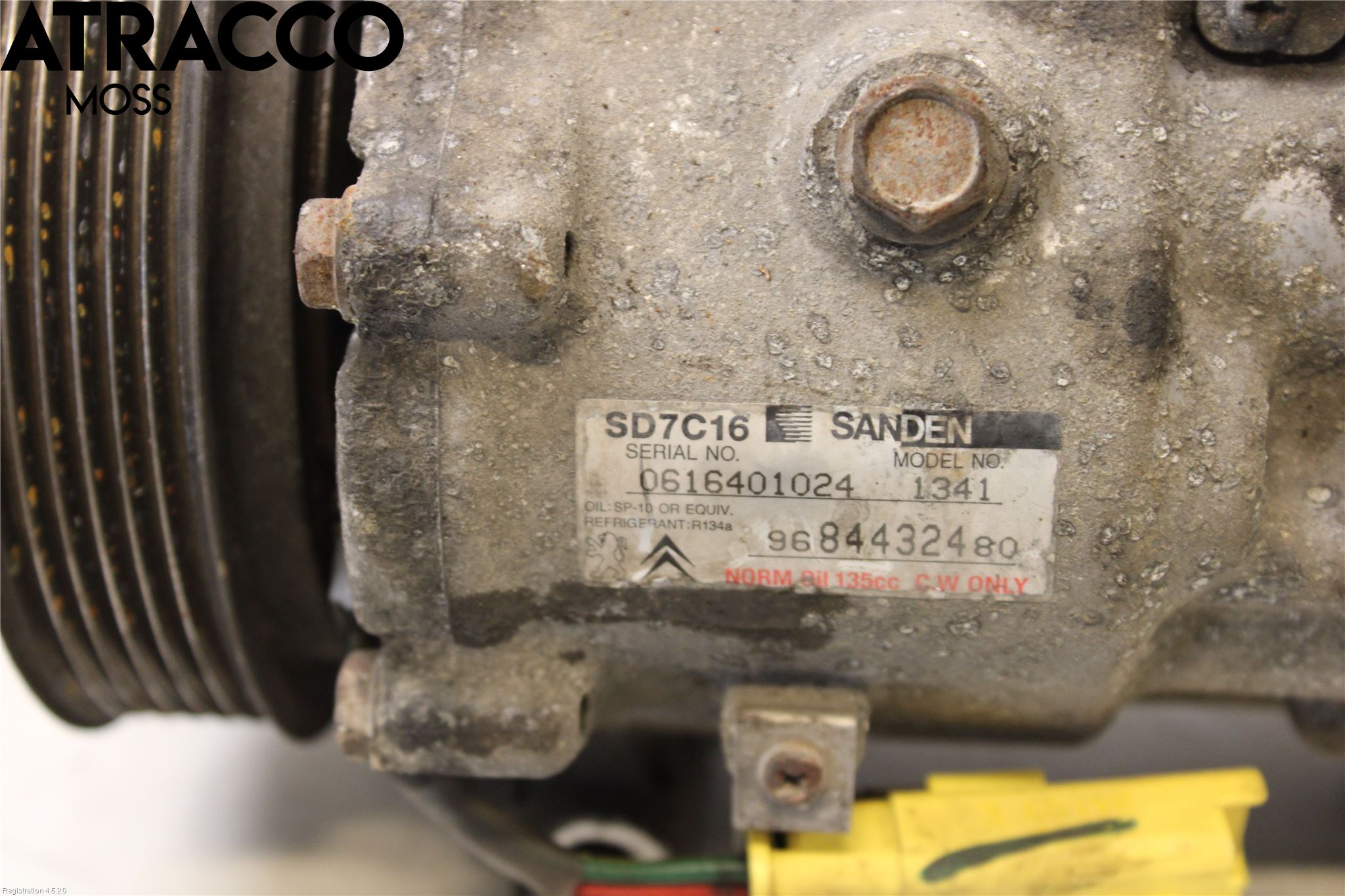 Peugeot 3008 09-16 Varme Ac Kompressor