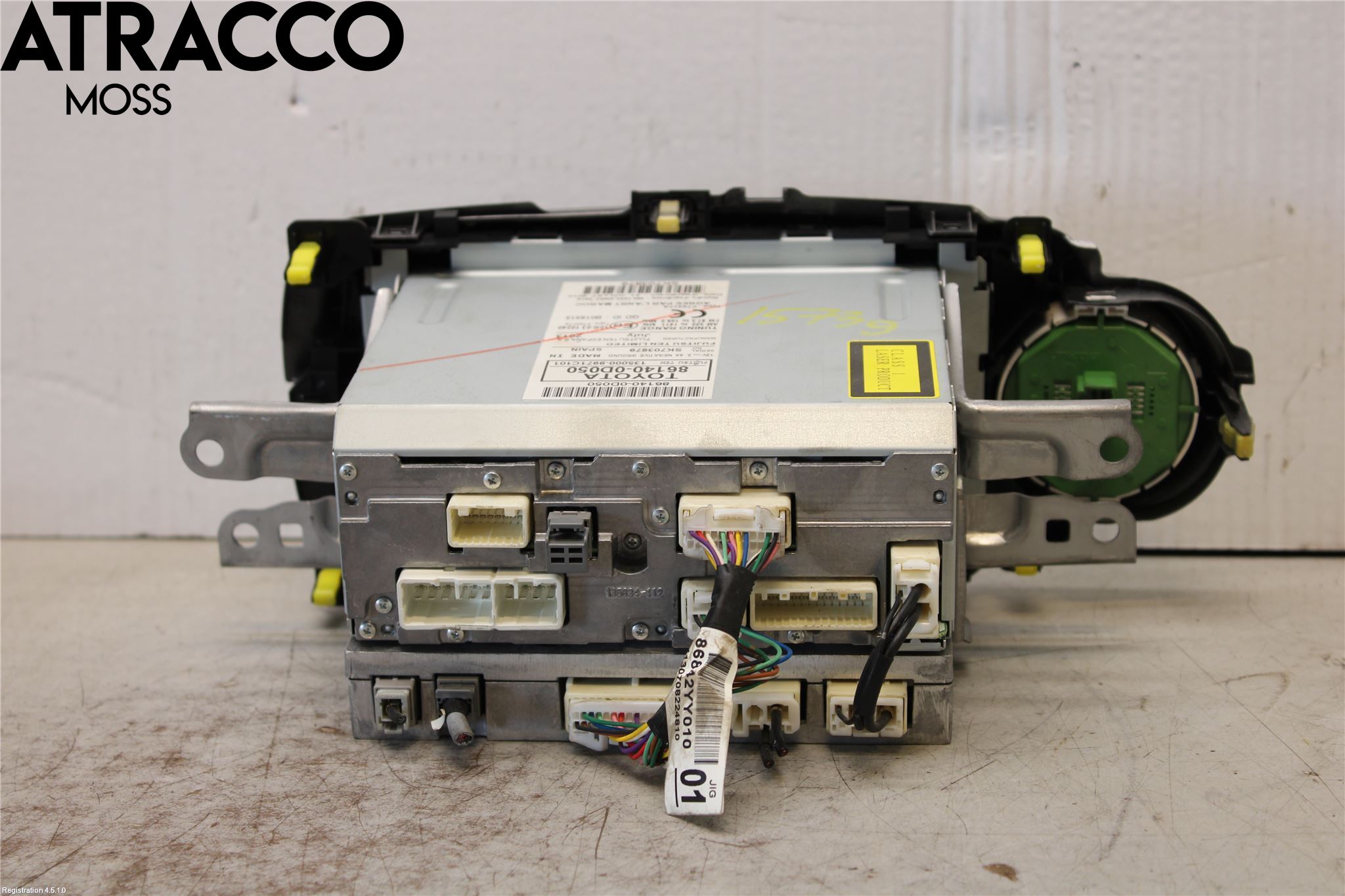 Toyota YARIS XP130 12-14 Stereo Radio Med Cd