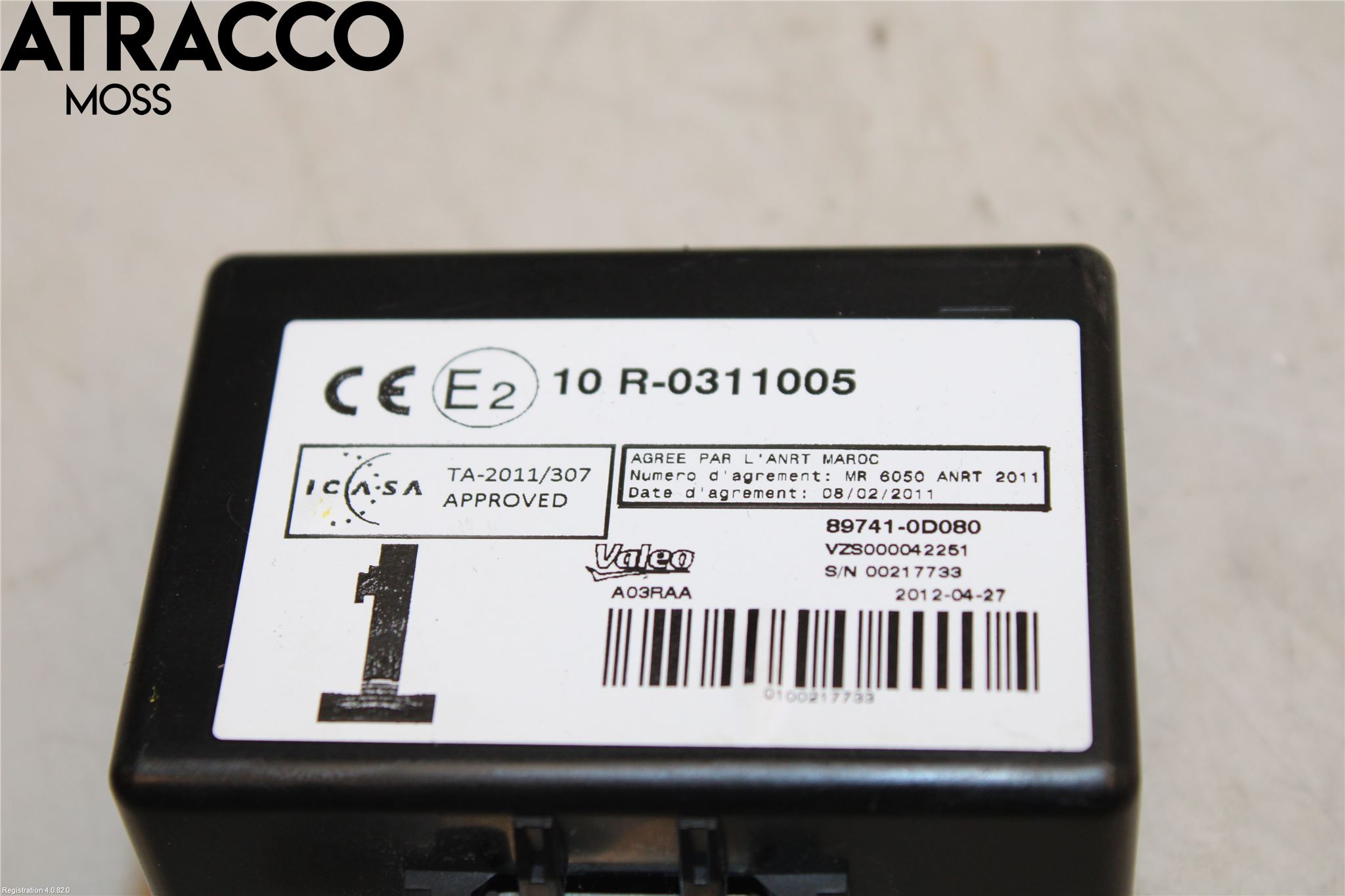 Toyota YARIS XP130 12-14 Styreenhet Dør