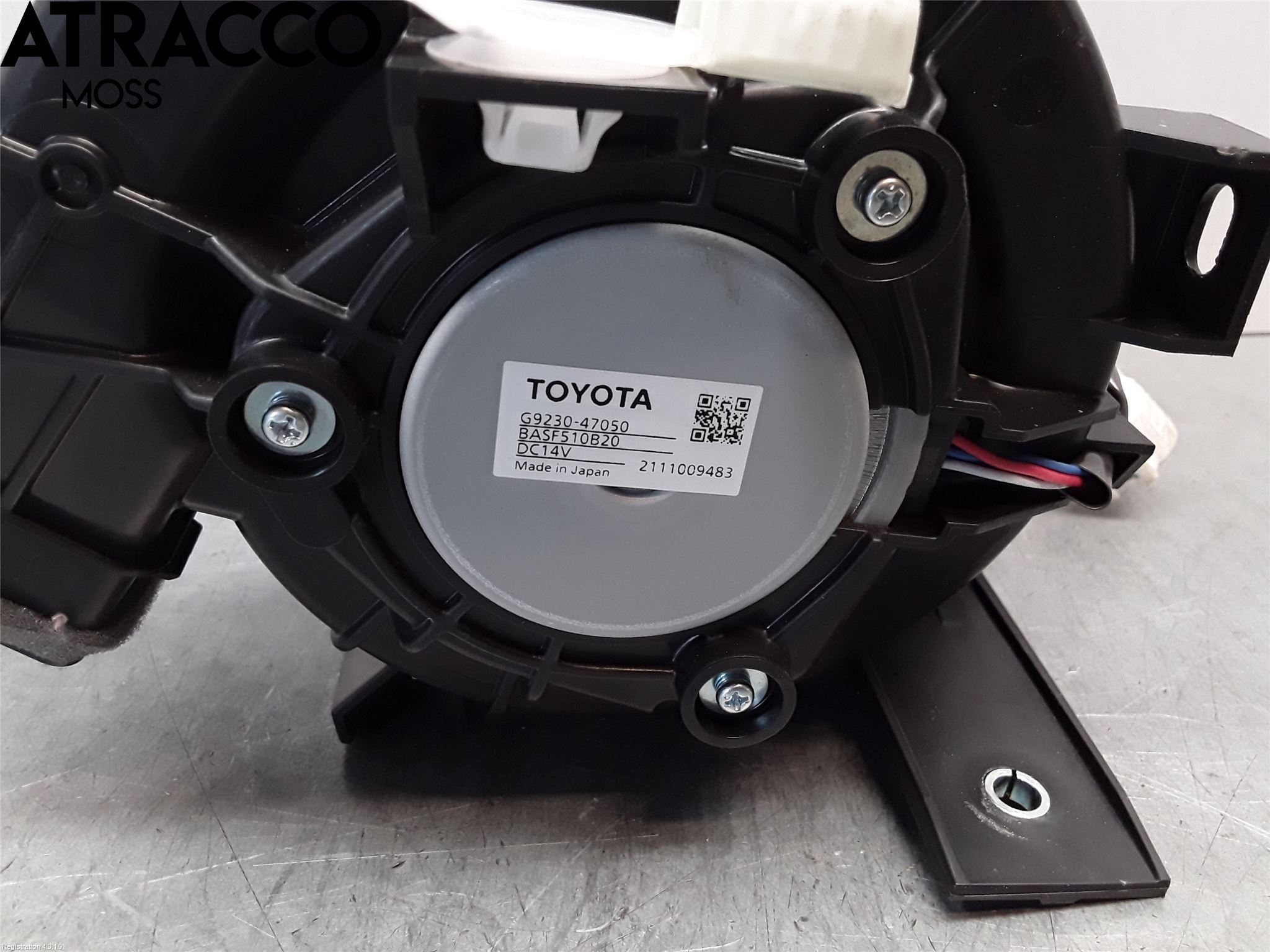 Toyota C-HR 16-23 Varmeapparat Viftemotor