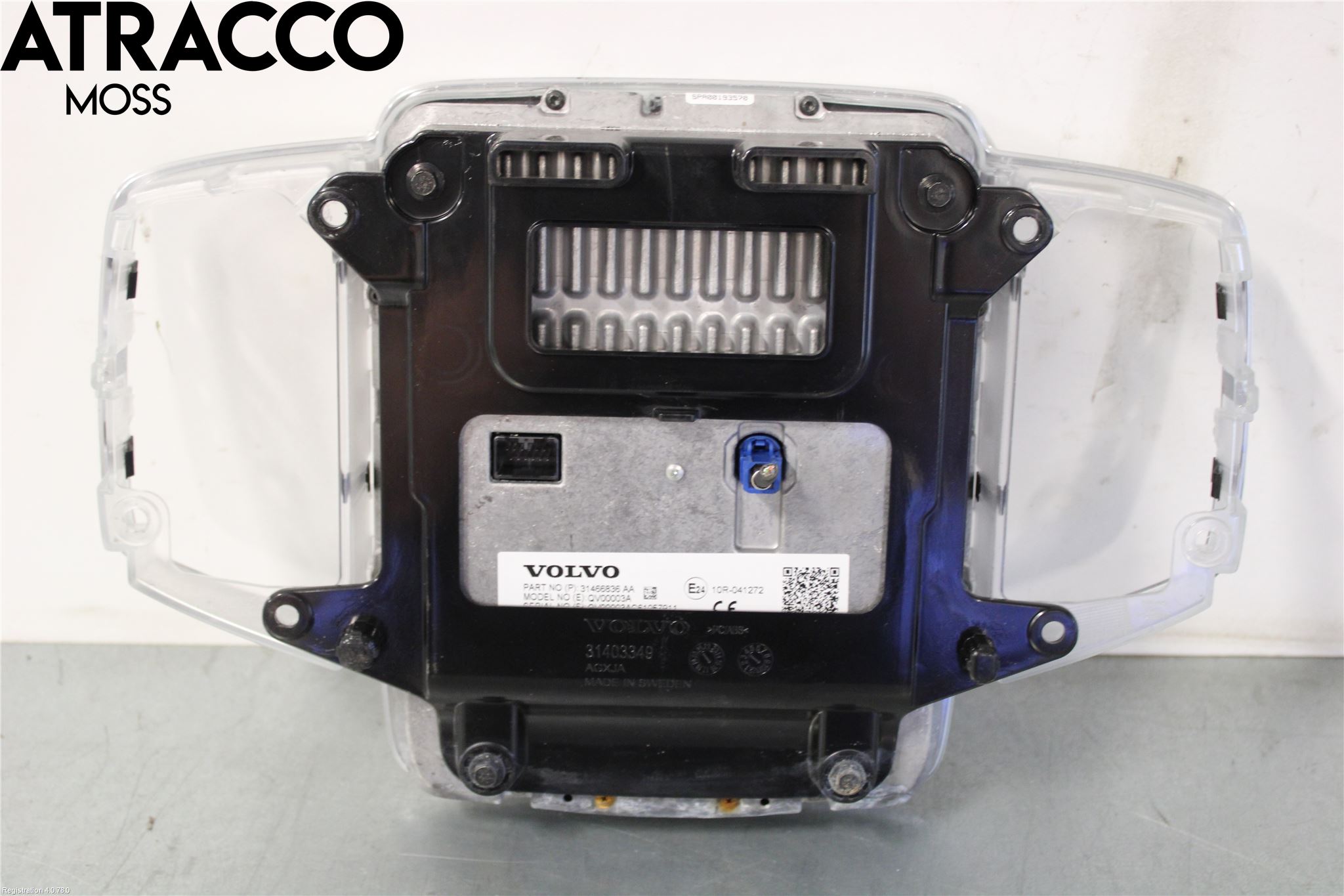 Volvo XC90/RECHARGE 16- Multifunktionsdisplay