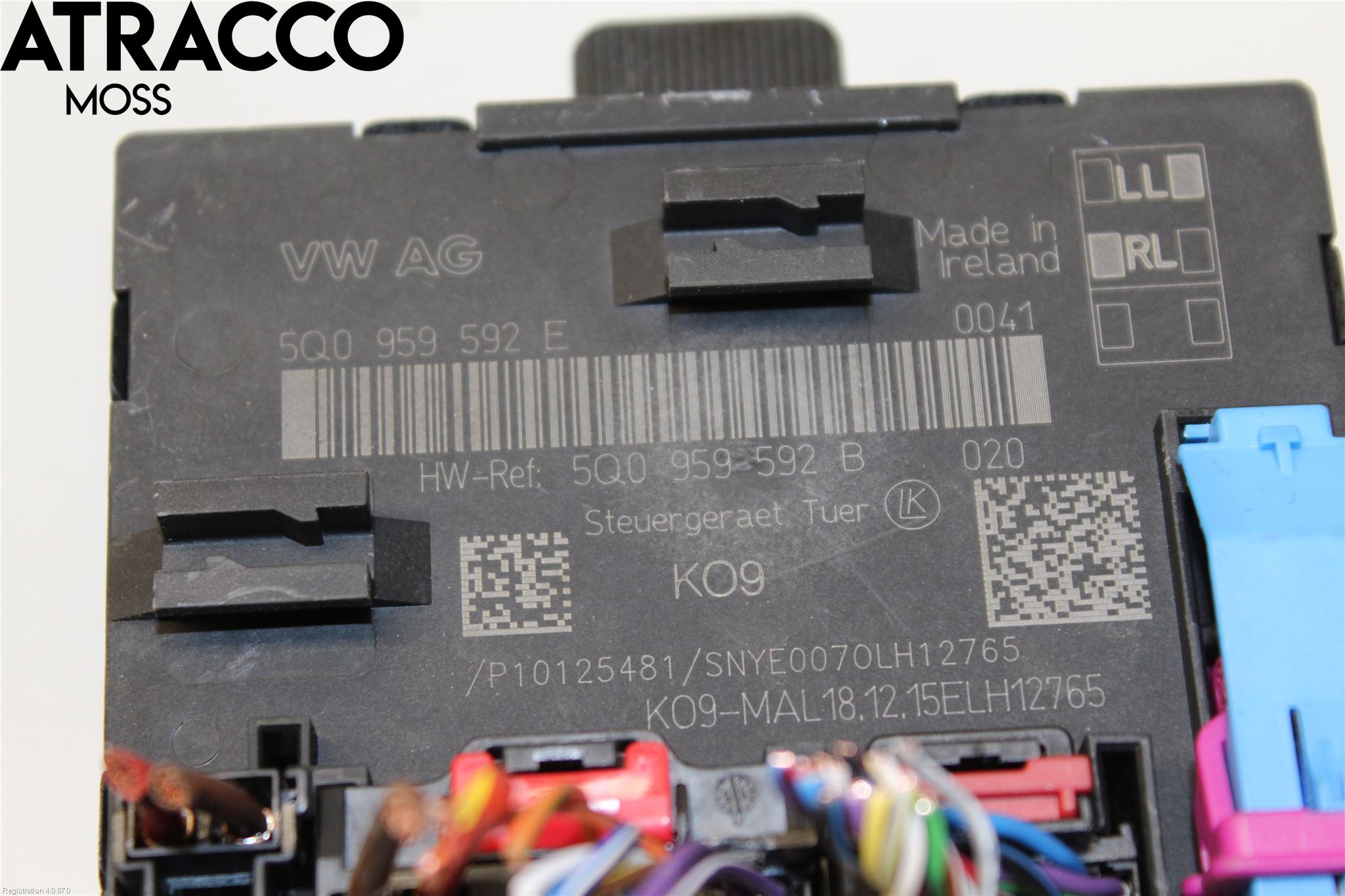 Volkswagen VW GOLF / E-GOLF VII 13-20 Styreenhet Dør