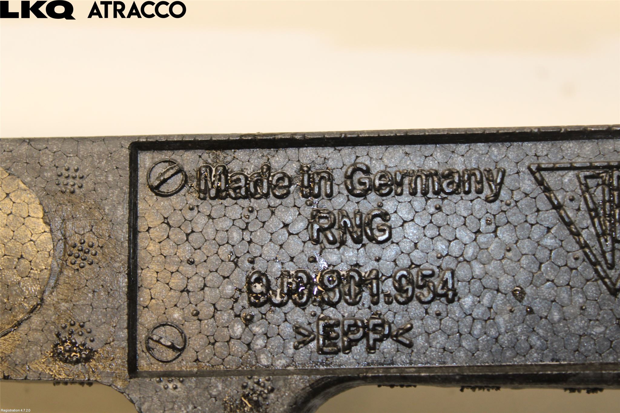 Porsche TAYCAN 20- Støtfanger Bak Deform Element