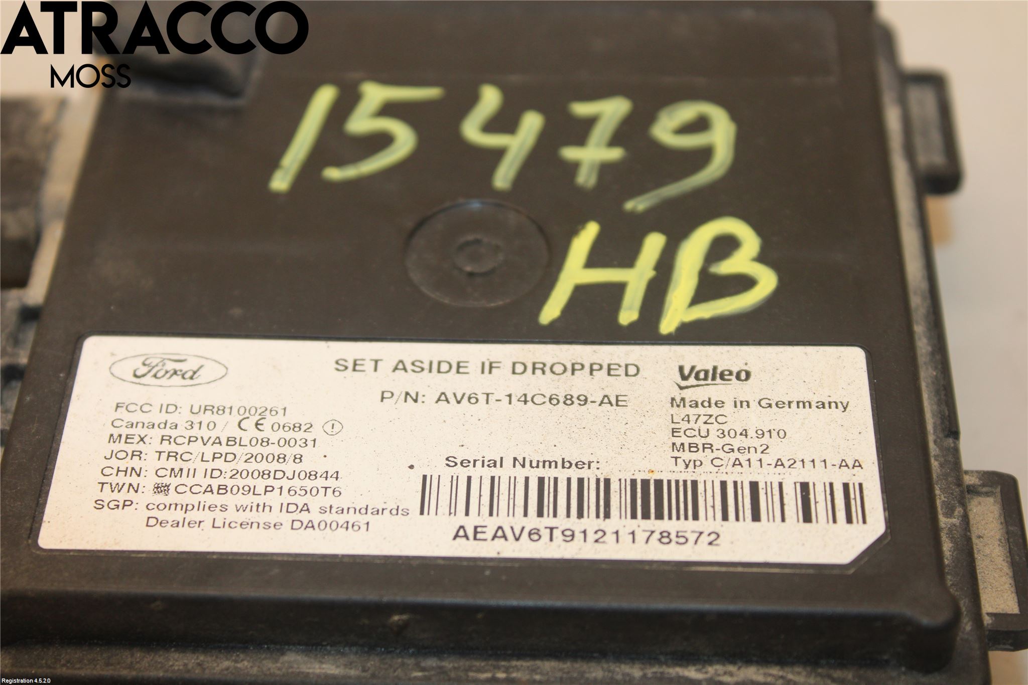 Ford FOCUS 11-14 Styreenhet Parkering