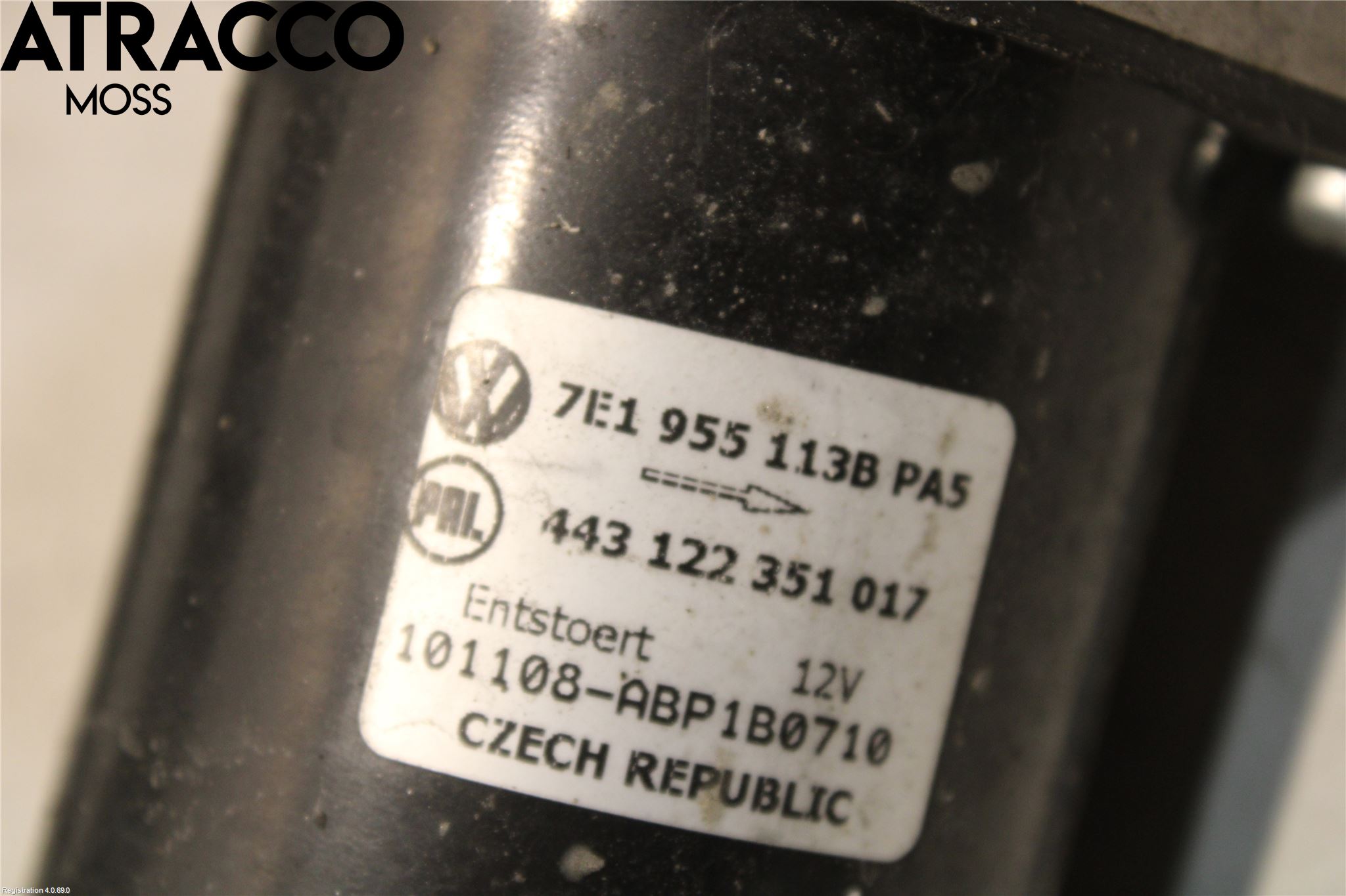 Volkswagen VW TRANSP/CARAVELLE (T5) 04-15 Viskermotor Frontrute