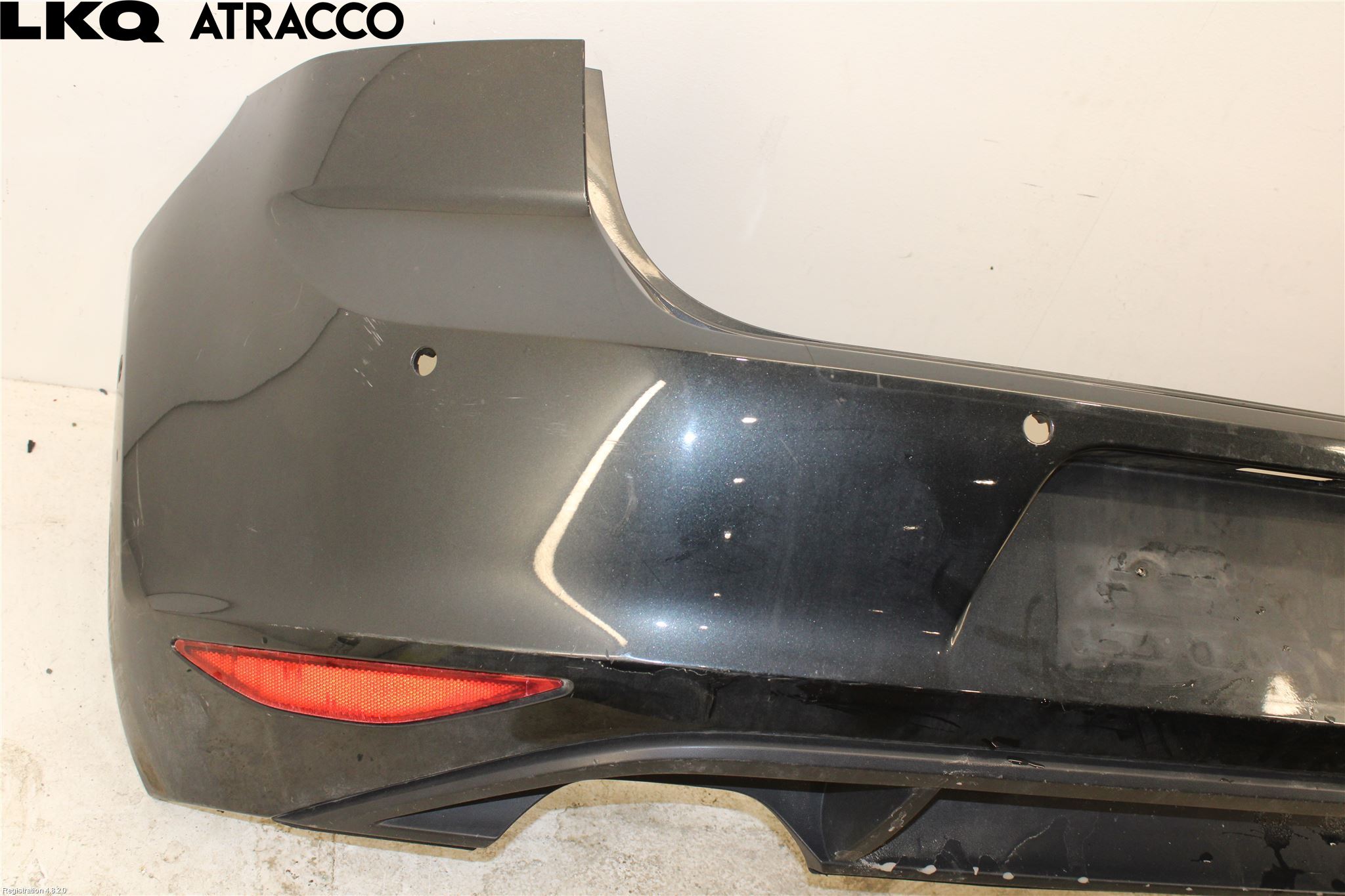 Volkswagen VW GOLF / E-GOLF VII 13-20 Støtfanger Bak