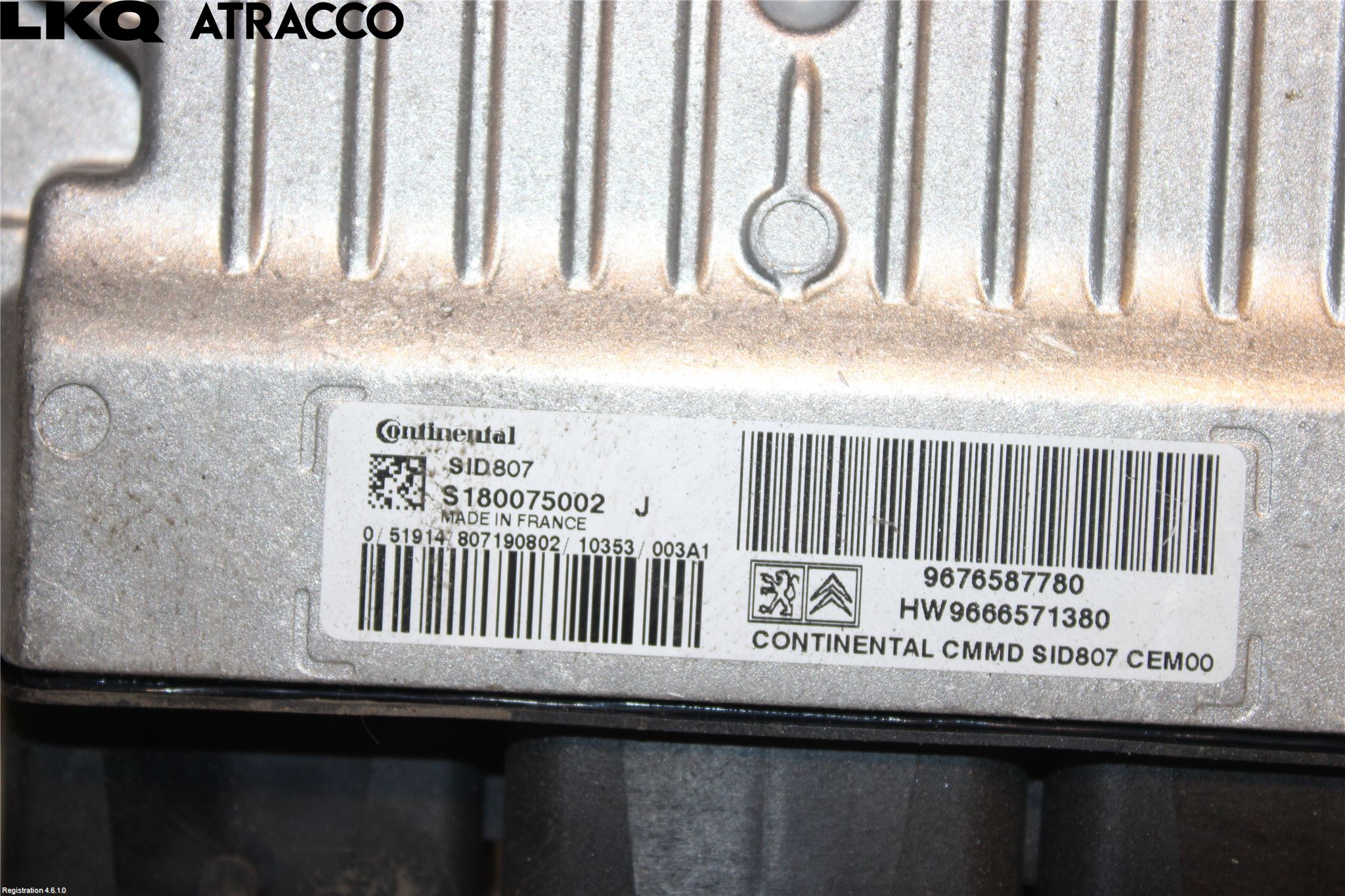 Peugeot 5008 10-16 Styreenhet Innsprøytning