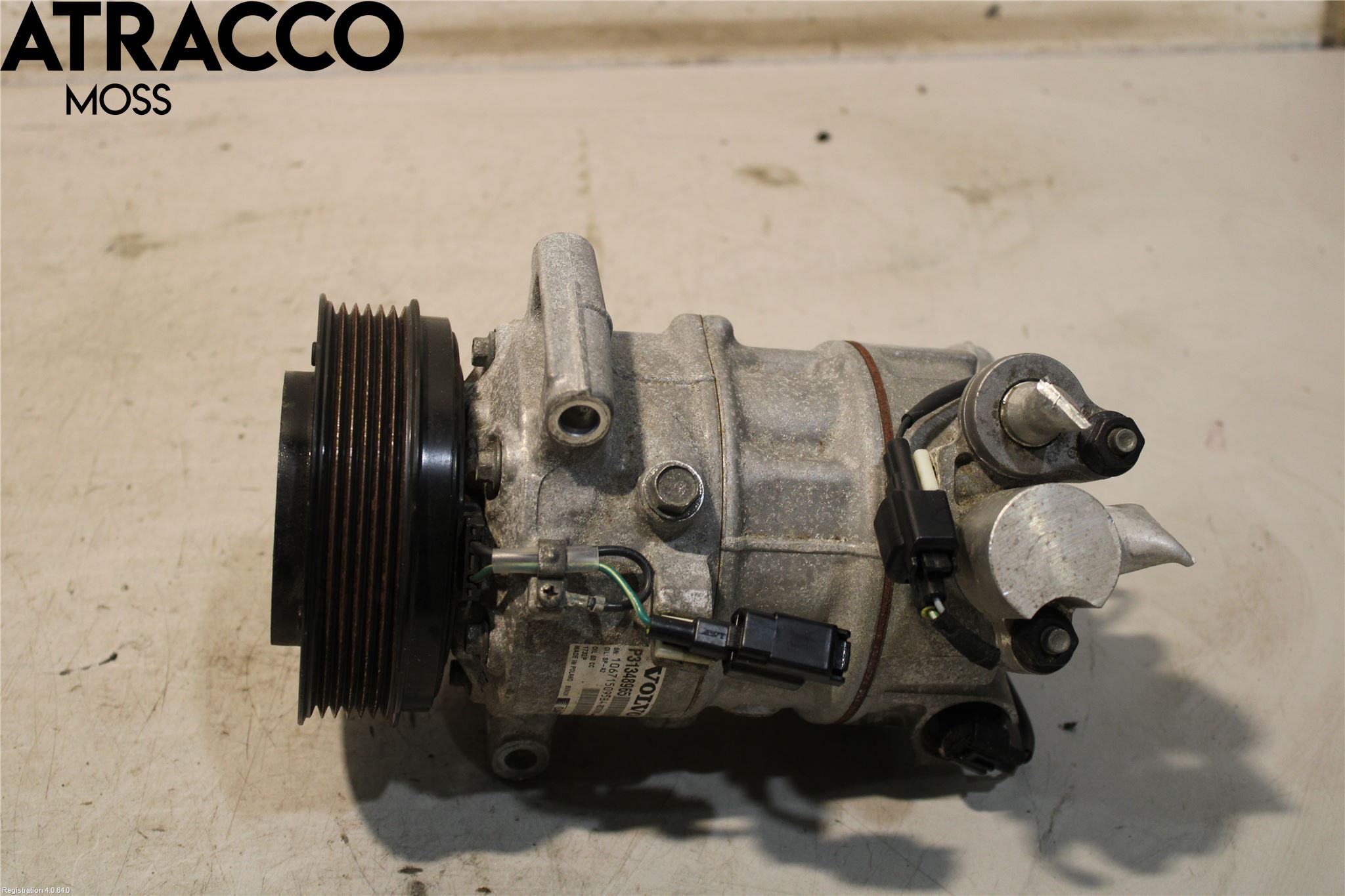 Volvo V40 12-19 Varme Ac Kompressor