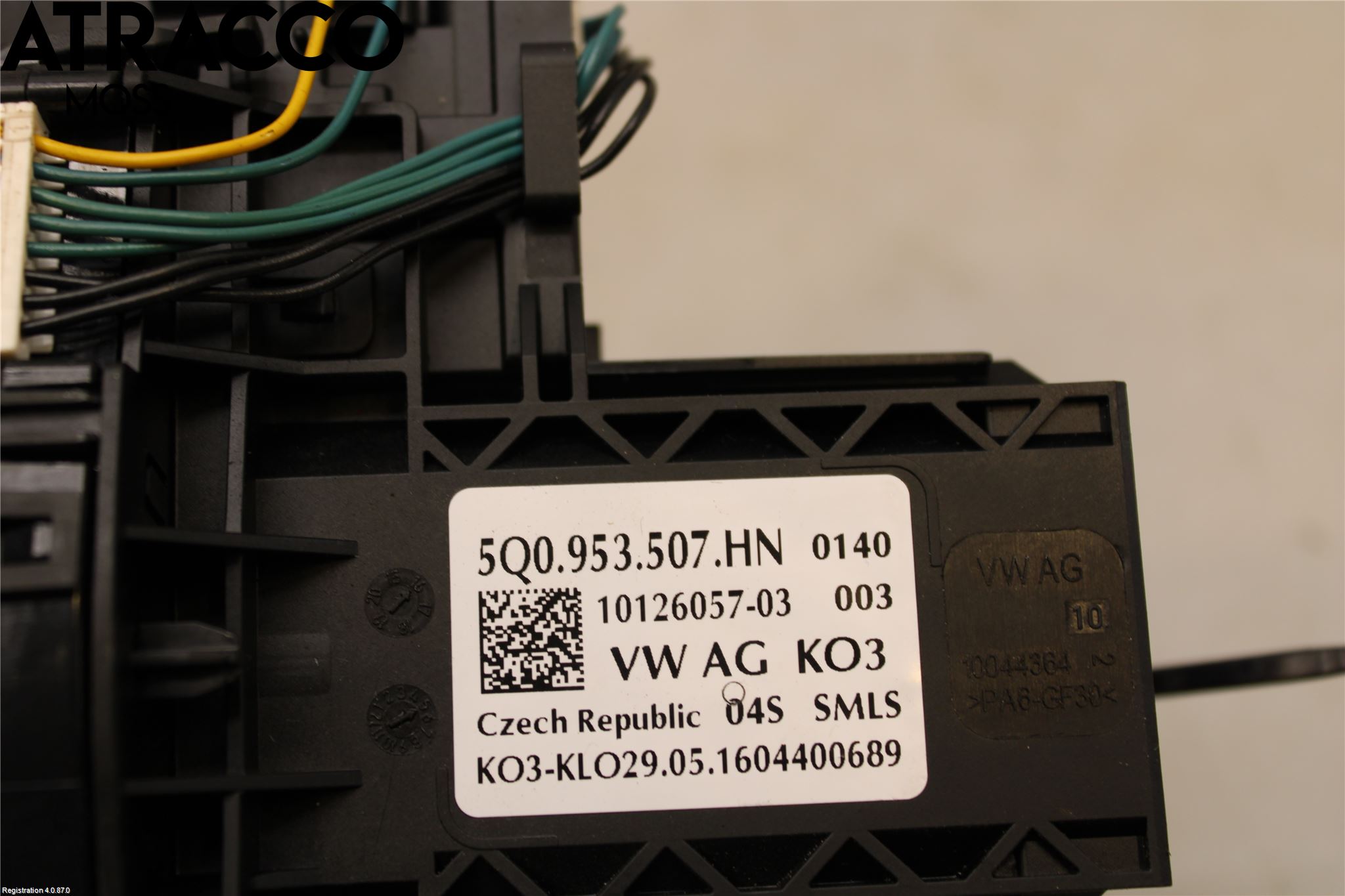 Volkswagen VW GOLF / E-GOLF VII 13-20 Bryter Ratt Kombi H Og V