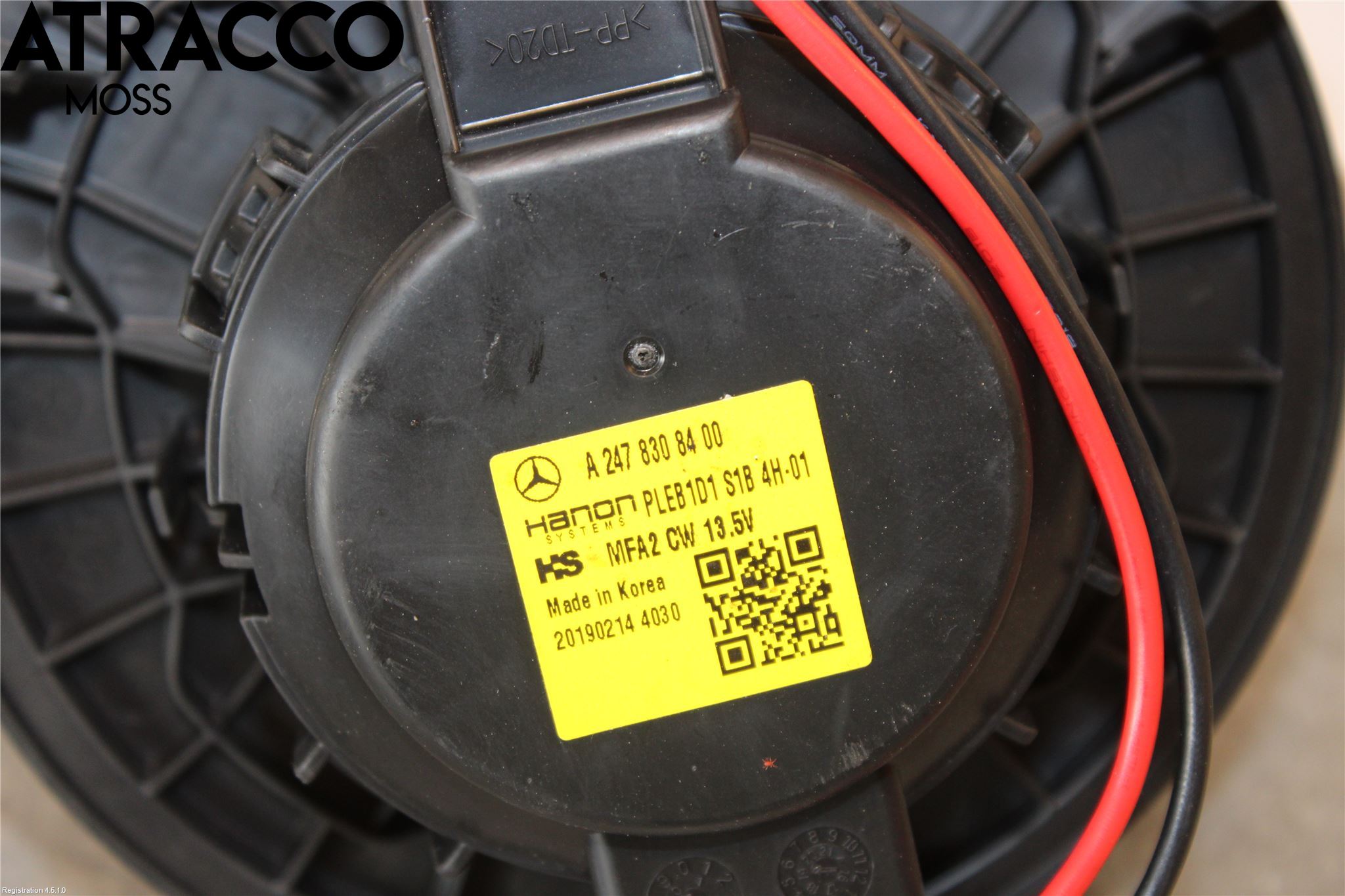 Mercedes-Benz MB A-KLASS (W177) 18- Varmeapparat Viftemotor