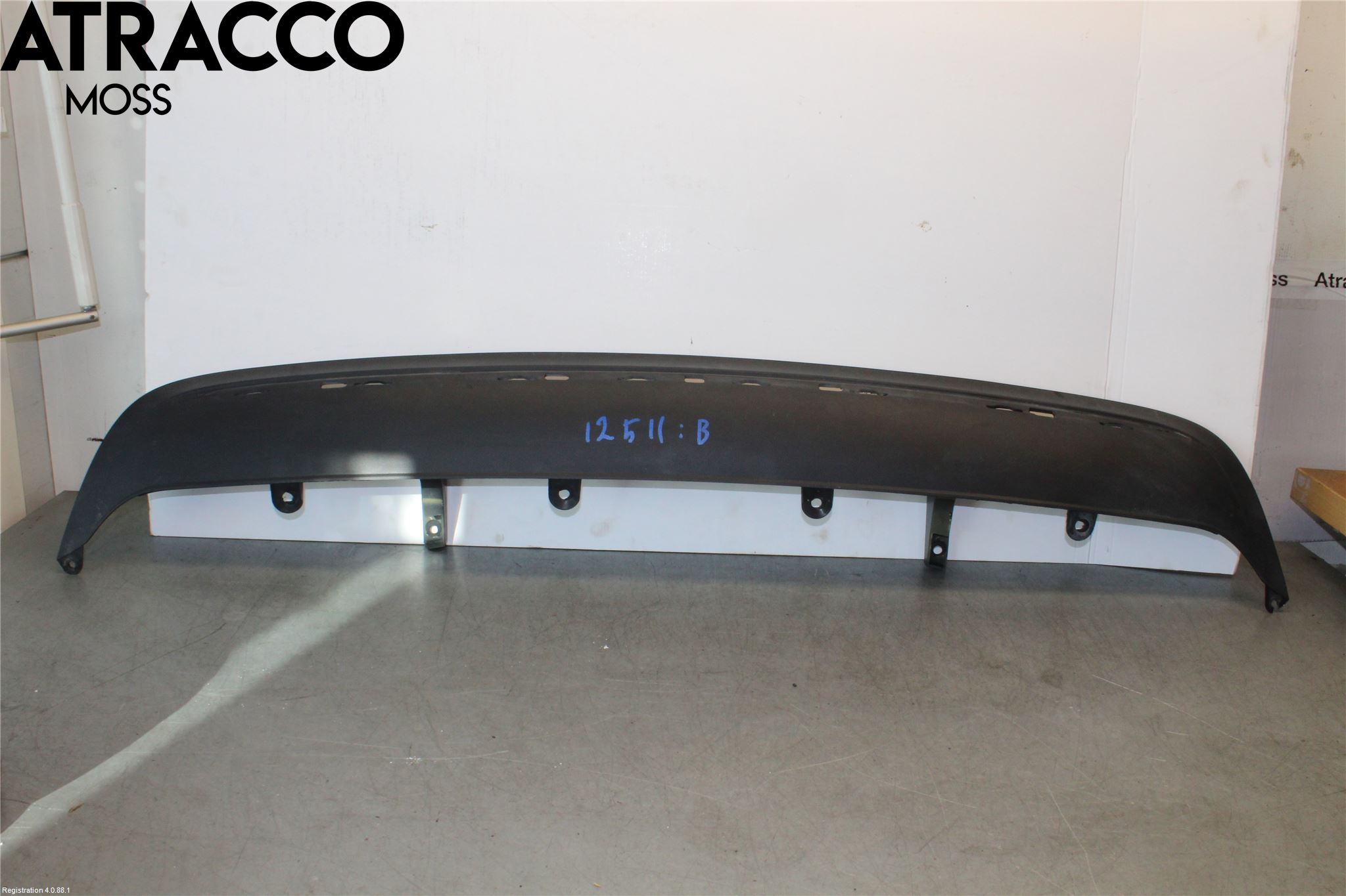 Mercedes-Benz MB B-KLASS (W246/W242) 12-19 Støtfanger Bak List