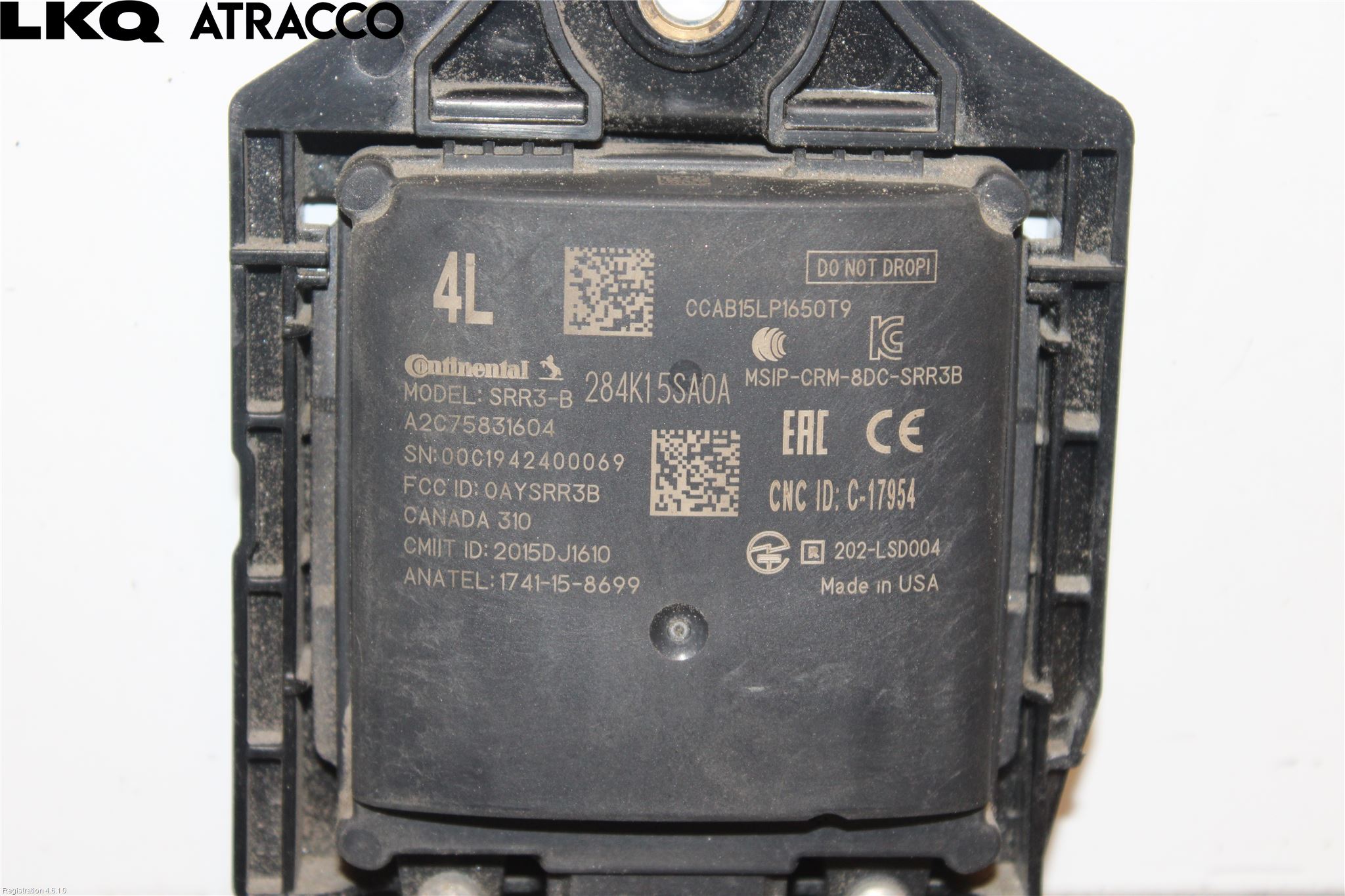 Nissan LEAF 18- Sensor Kollisjonsbeskyttelse
