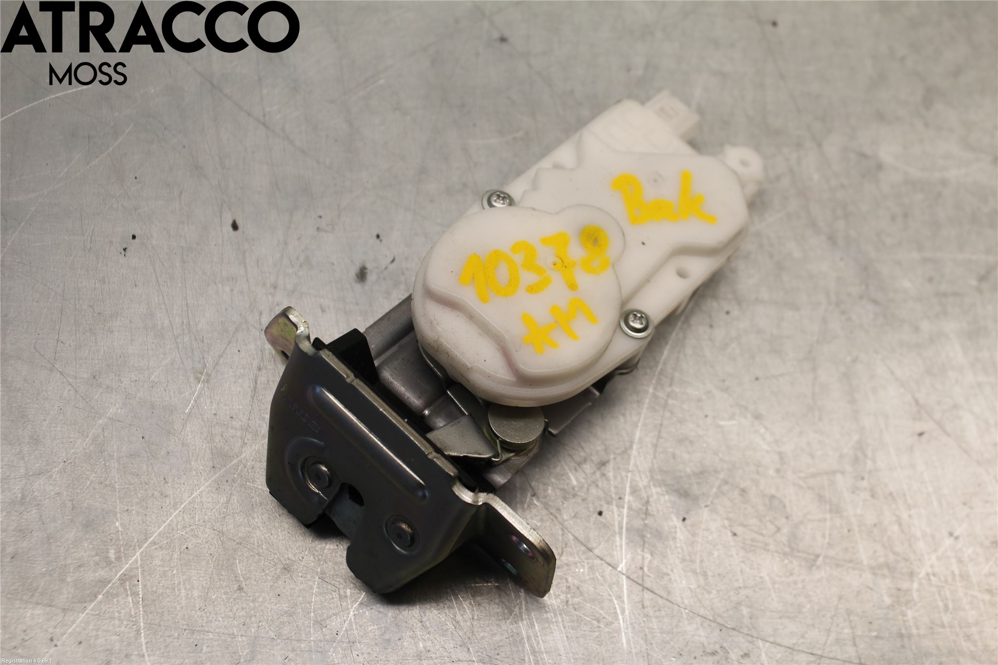 Mitsubishi i-MiEV Bakluke-Lokk Låsekasse