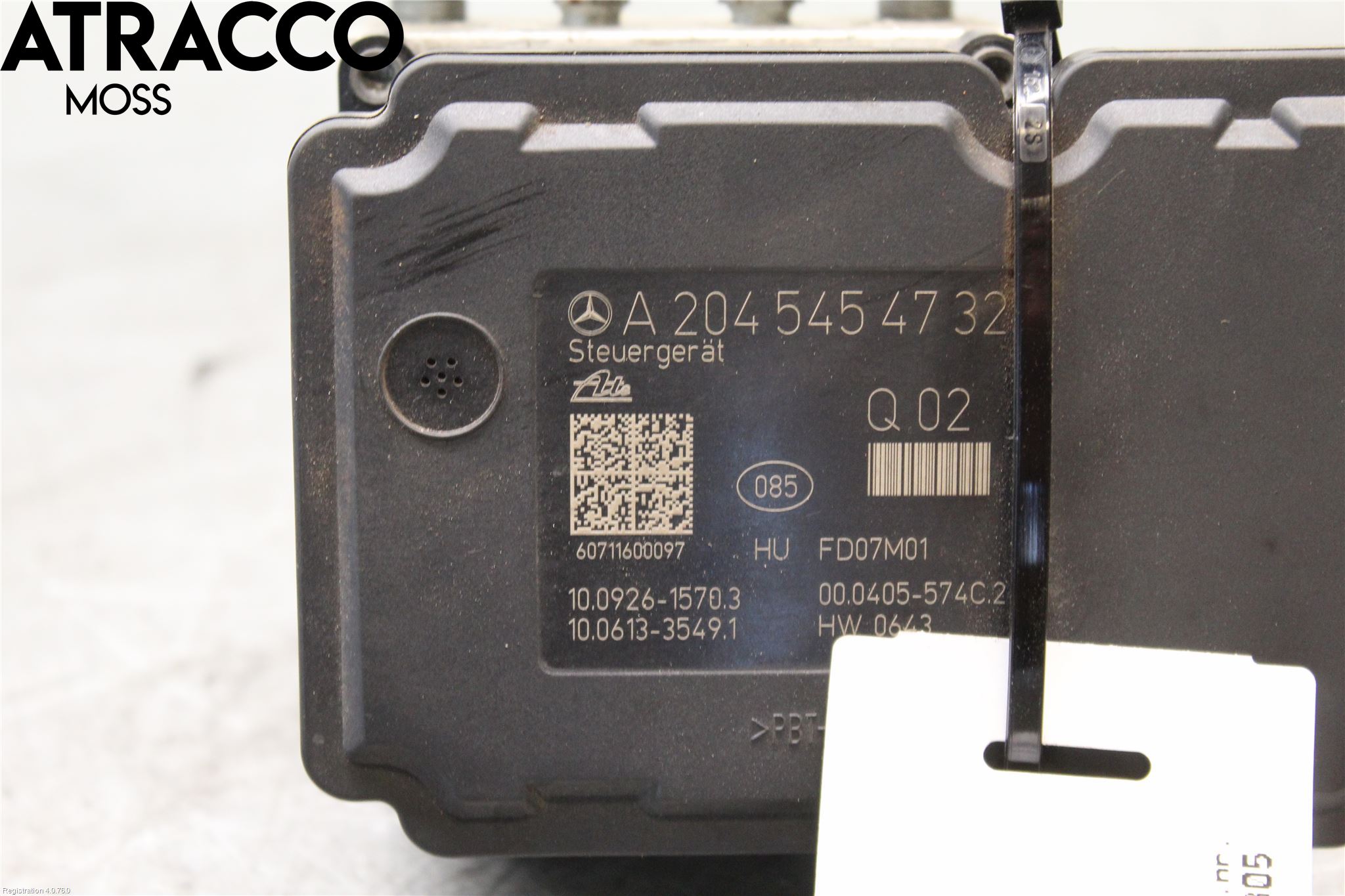 Mercedes-Benz MB C-KLASS (W204) 07-15 Abs Hydraulikkaggregat