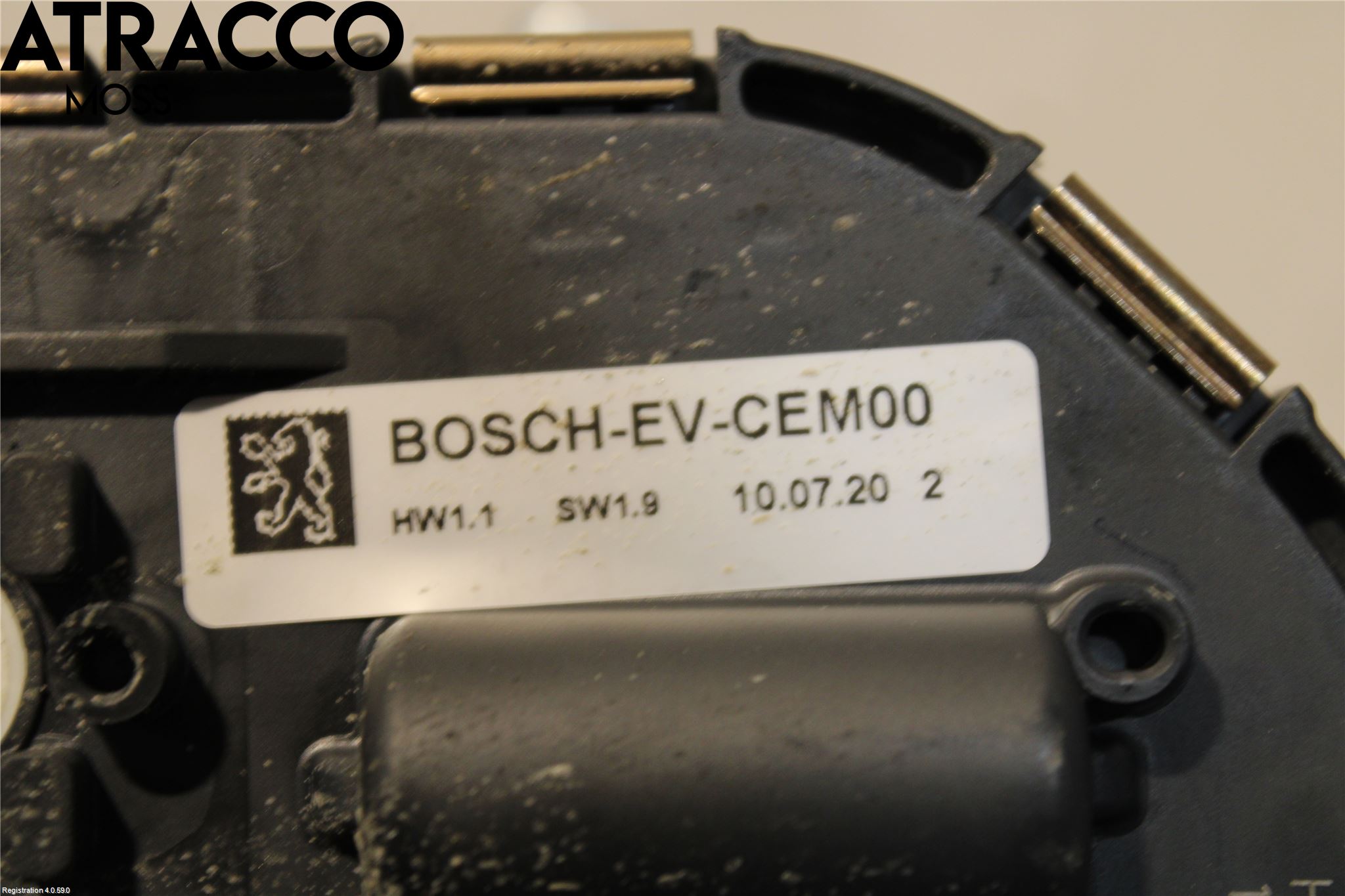 Peugeot 5008 10-16 Viskermotor Frontrute