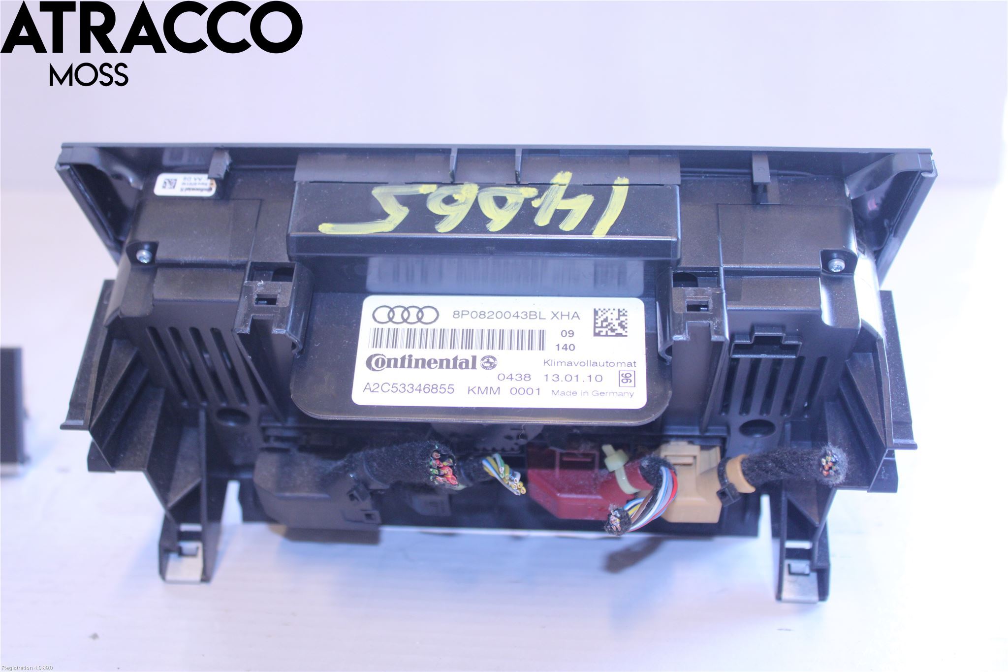 Audi A3/S3 05-13 Varme Ac Betjening-Display