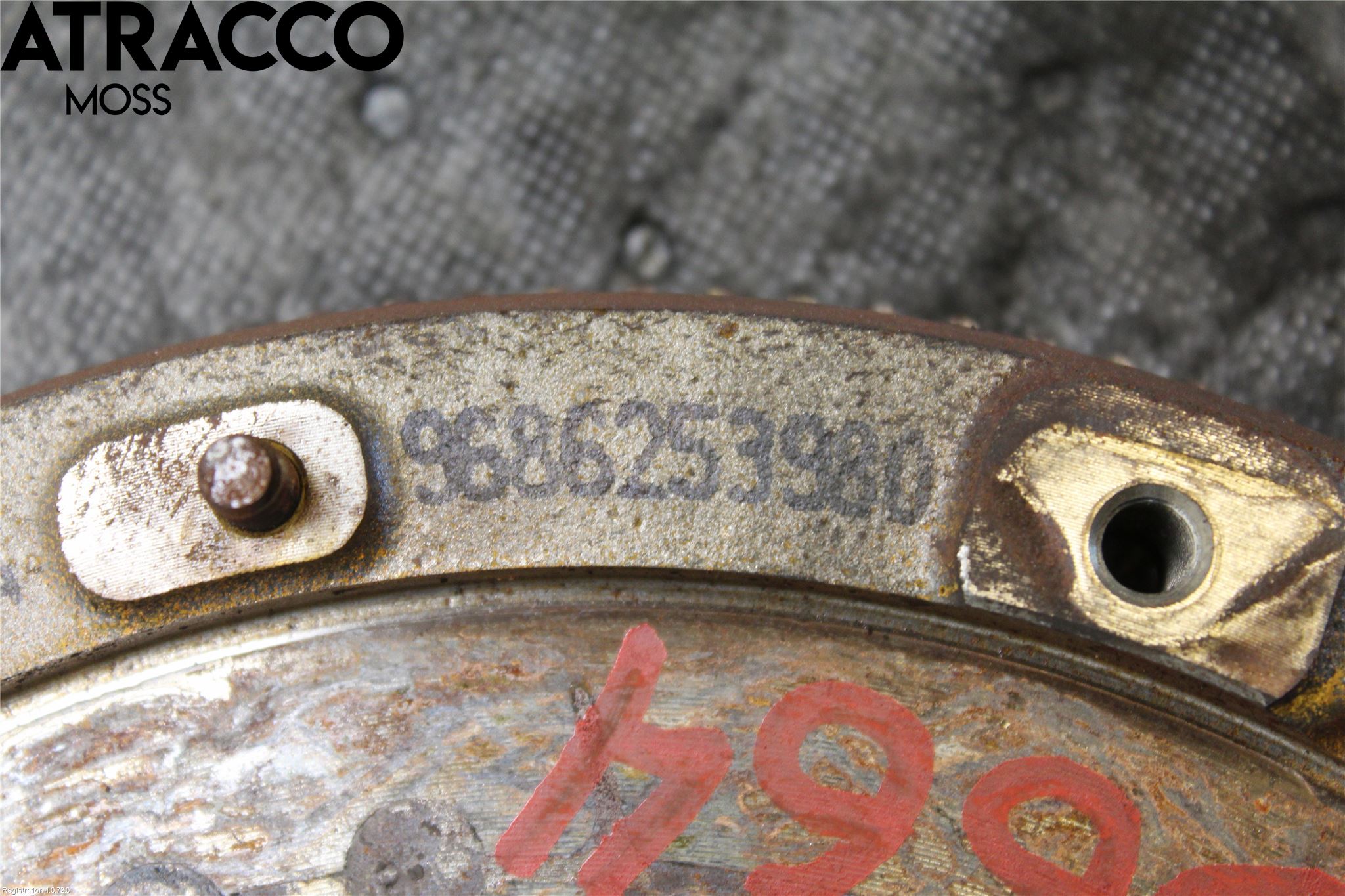 Citroen BERLINGO 08-18 Svinghjul Manuell